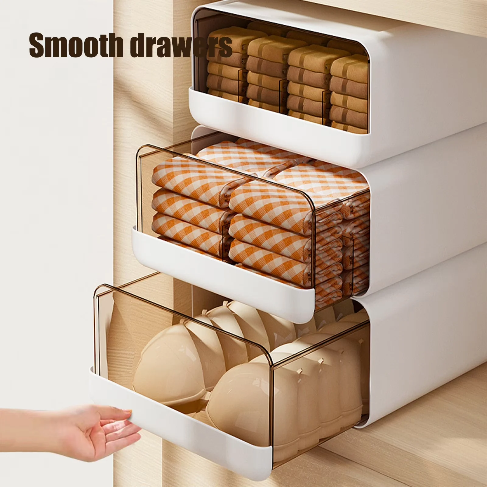 Efficient Garage Storage Supply with Collapsible, Safety Hinged, Lockable - White-Free Size Plastic-Storage & Organization for Living... Model E22B41