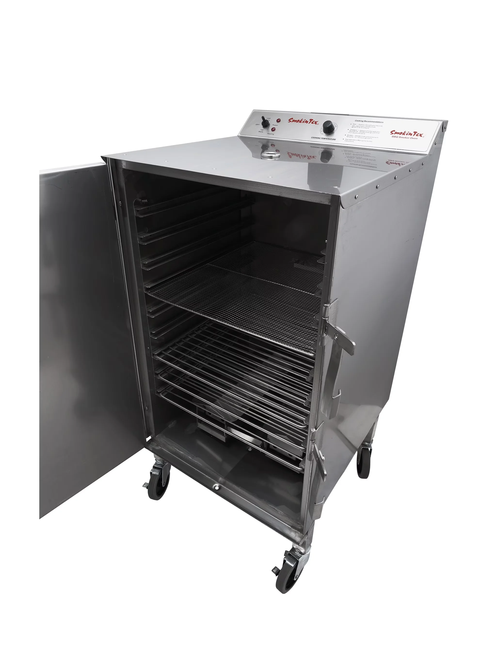 Smoker Modern with Large Capacity Stainless Steel - Stainless Steel Stainless Steel Model 6DA920