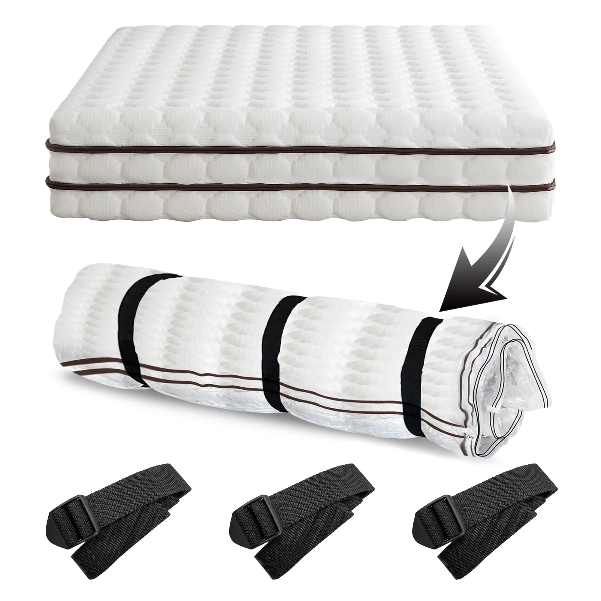 Moving Premium with Twin / Twin XL Mattress Vacuum Bag - Compact and Portable Model 97586A
