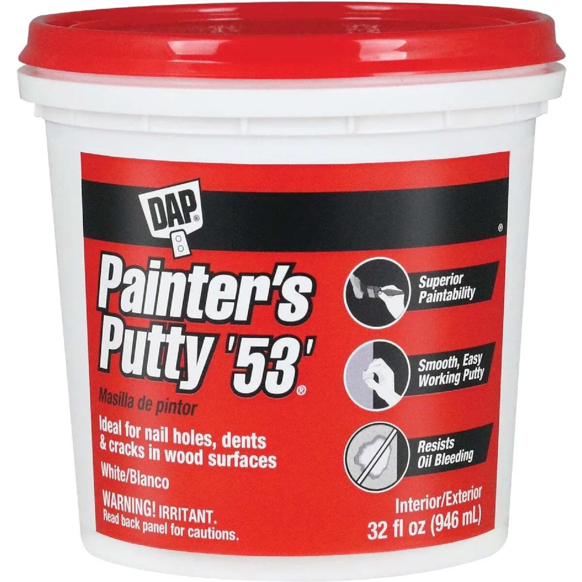 Professional Adhesives Glues In Paint Supplies Tool with This product adds a great value, Size: 1 quart. - White Plastic Model 48CEA7