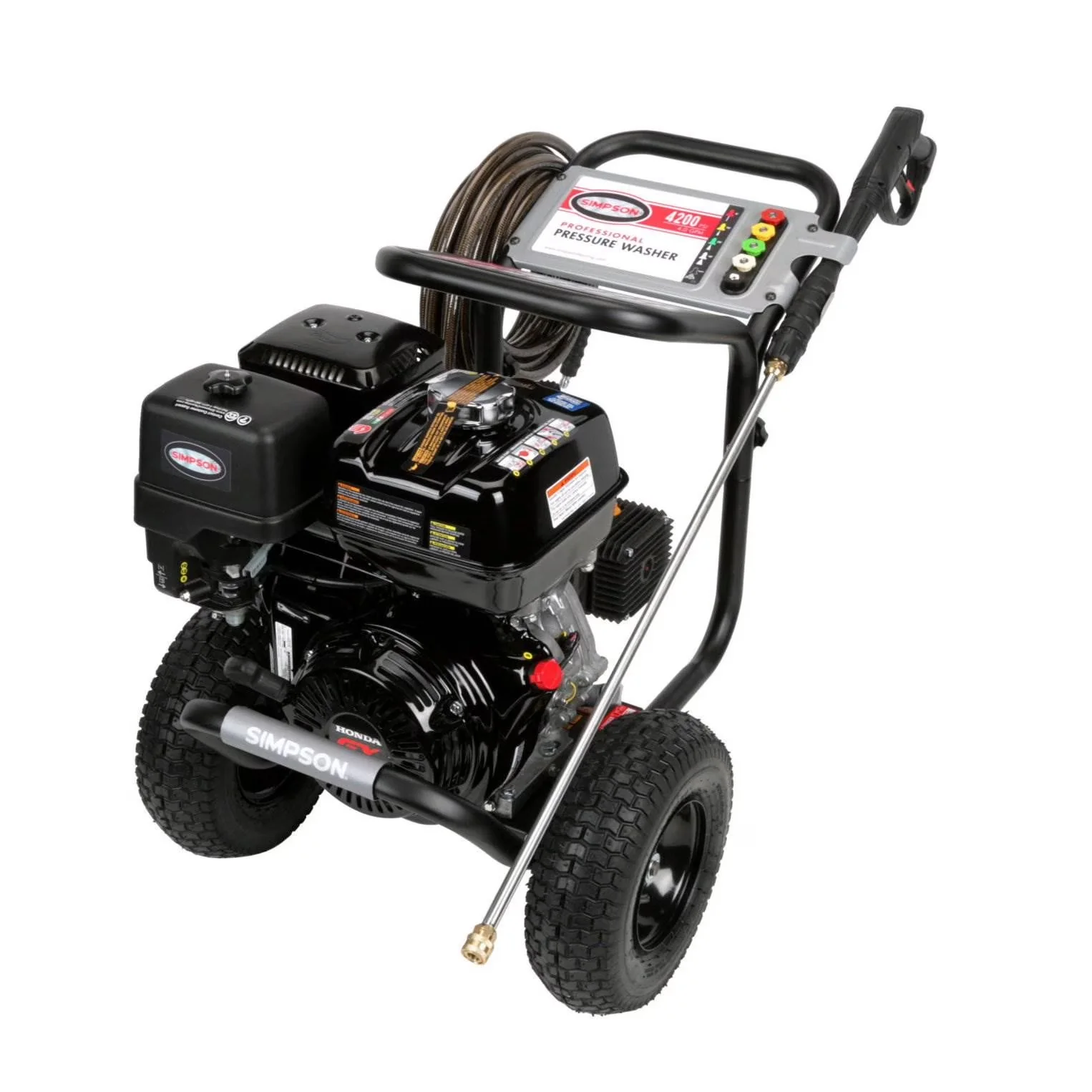 Innovative Pressure Washer with Quick Connect Tips, 389cc Honda Engine - Model 7E0BFE
