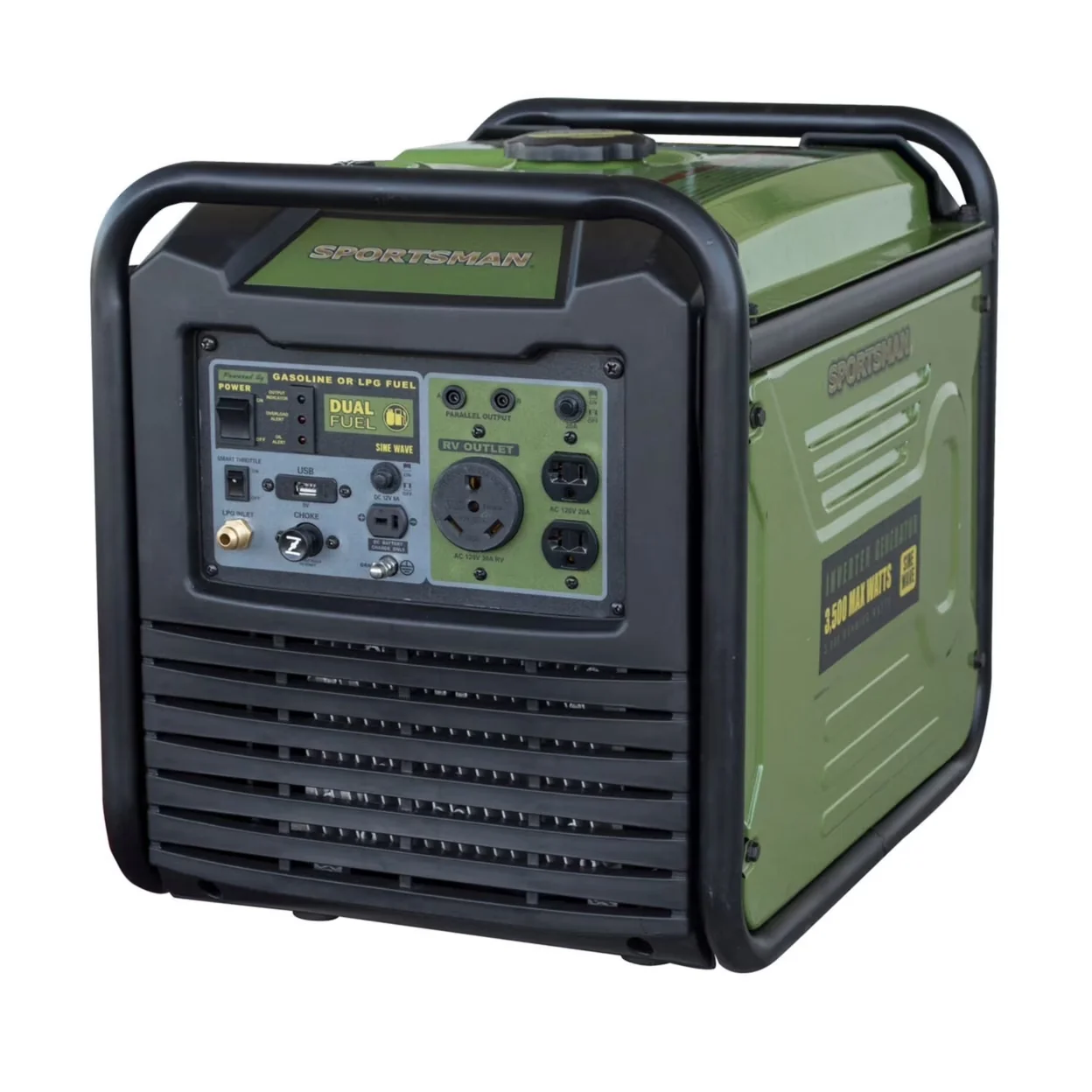 Generator Sleek with 3500W, Usb Port, 4-Stroke OHV Engine 212cc - 500 - Quality Construction Model 7E264B