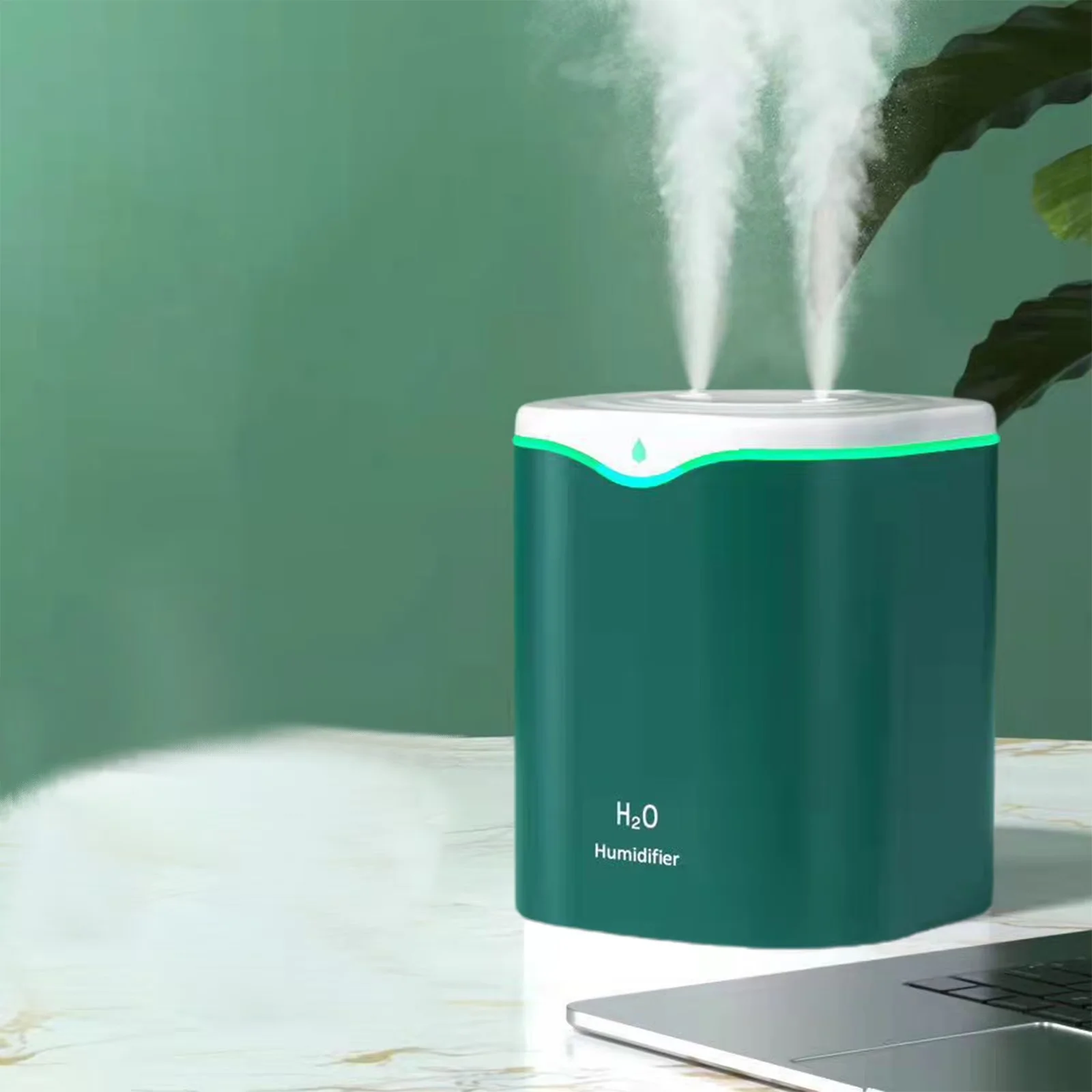 Humidifier Efficient with Cool & Warm Mist - Green for Bedroom, Large - Premium Collection Model 2D0EBF