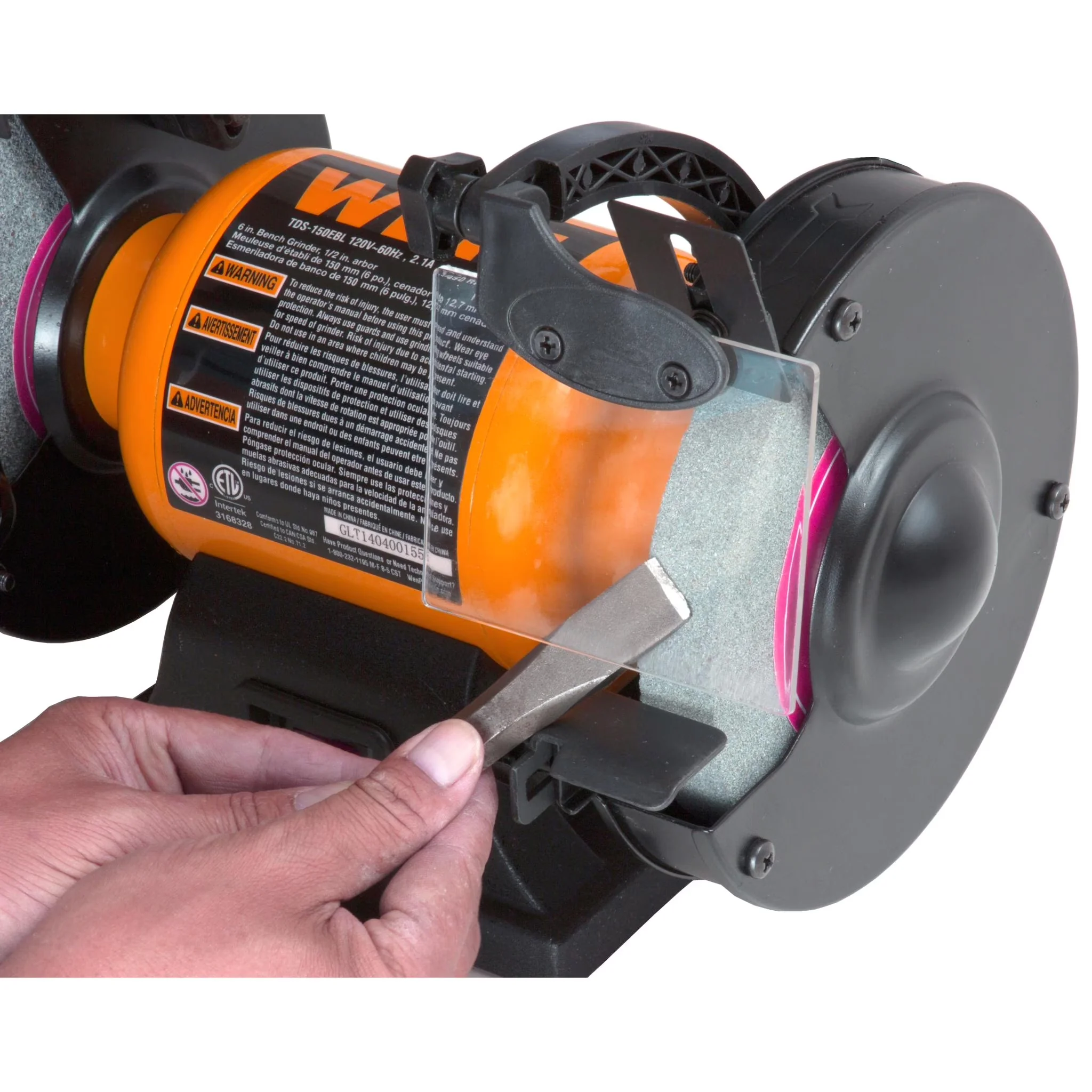 Woodworking Sleek with Flexible, Flexible Work Light, Backed by a two-year warranty - Black Model 0578B7