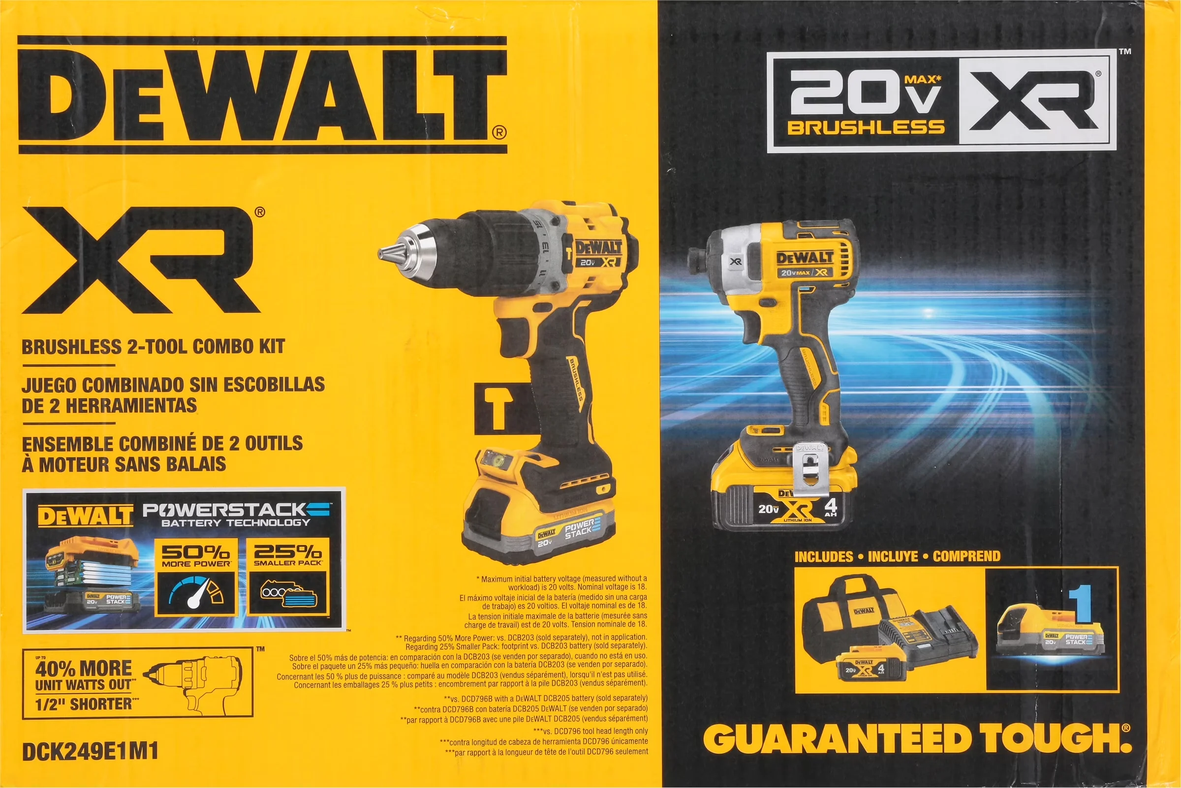 Premium Drills Driver with Battery, 20V, Lightweight - Yellow - Easy to Use Model 80D0B8