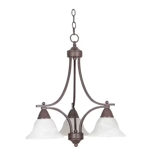 Stylish Ceiling Lights Fixture with Incandescent, Traditional, W001064252 - Glass Bronze Model 032364