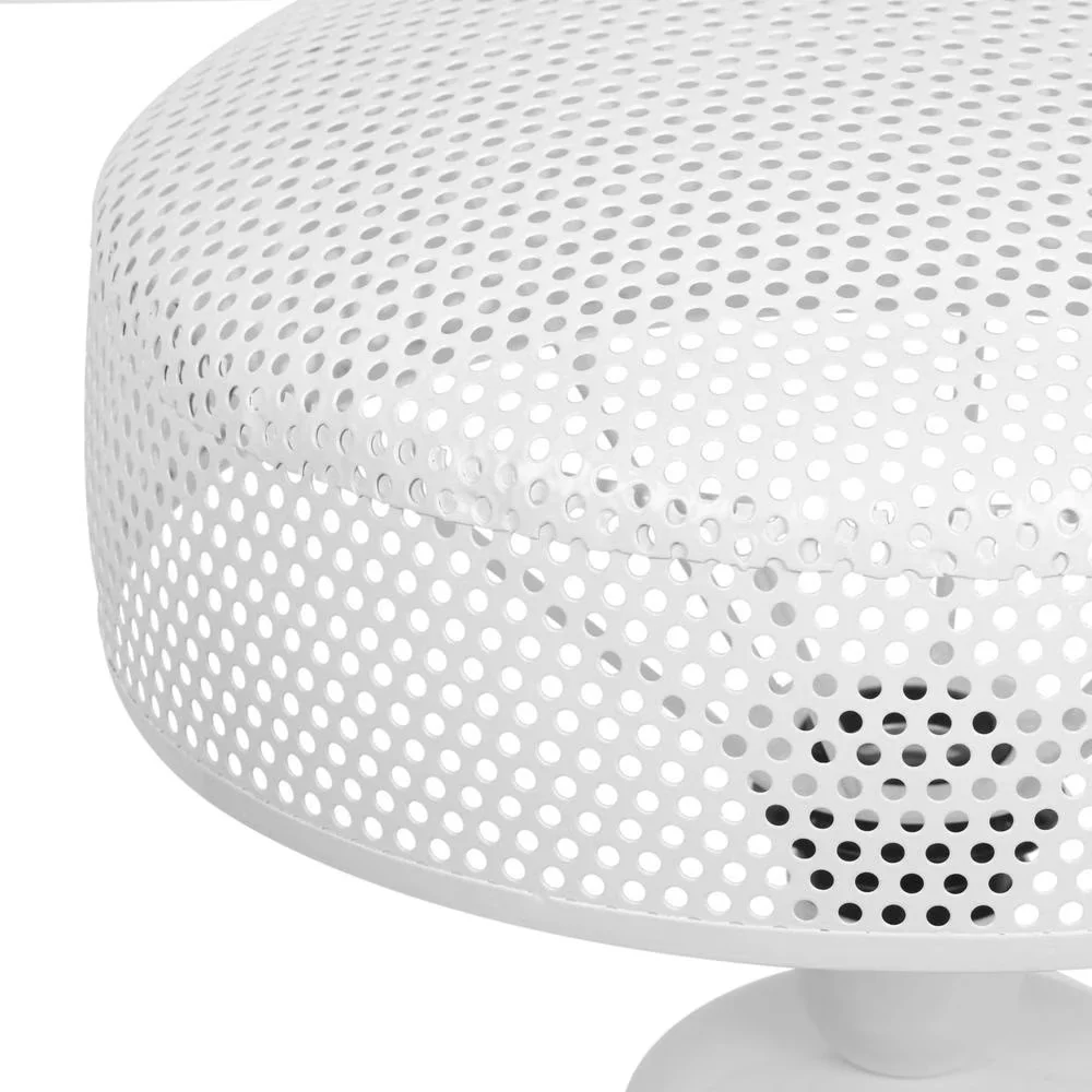 Lamp Premium with LED, Standard Lamps, Cindy Cream Metal Table - Metal White Model 5374E0