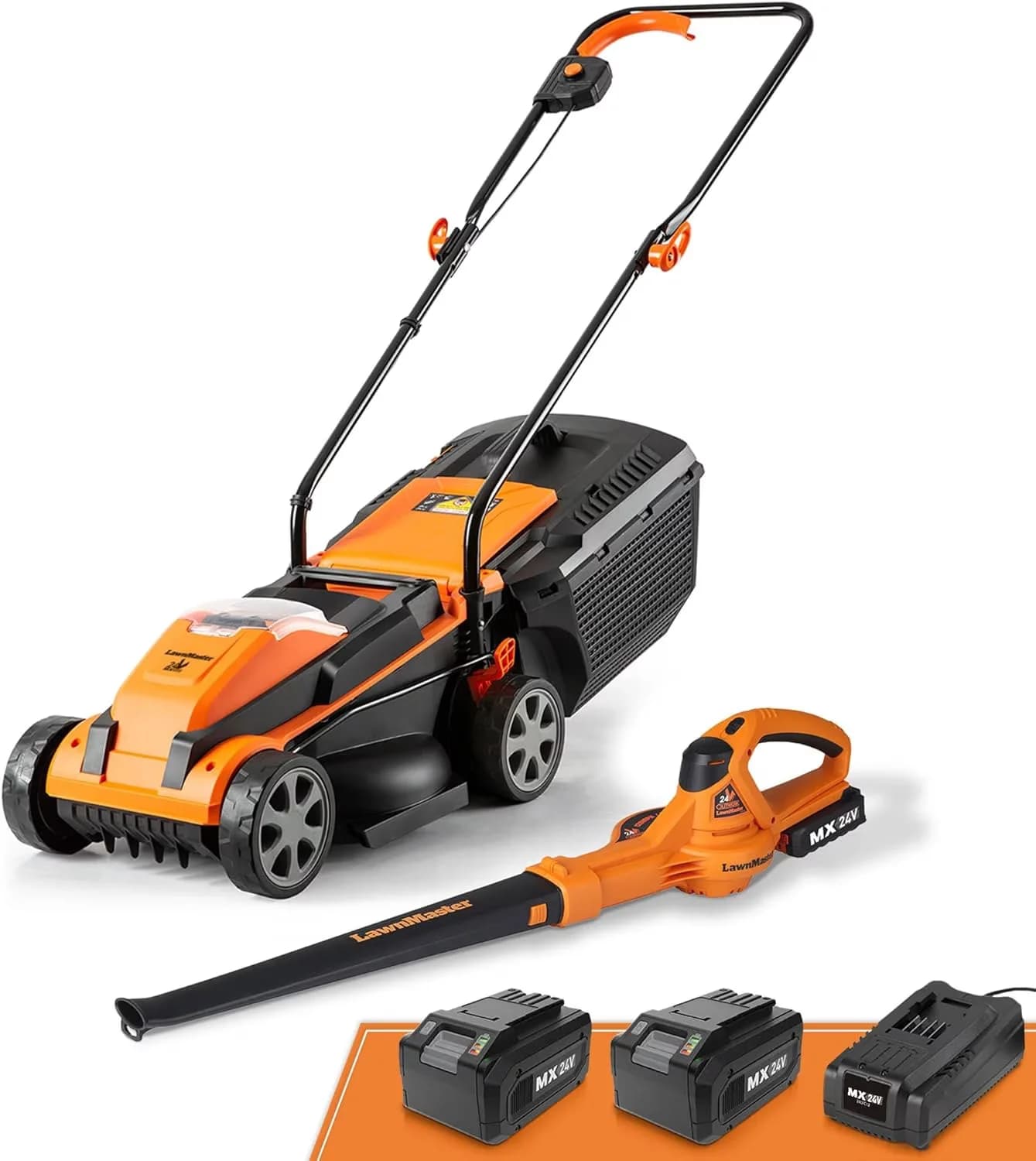Compact Leaf Blower with Battery, 24V, Battery Level Indicator - 24VMWBL Model 7BA56C