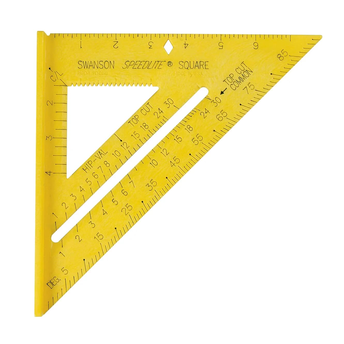 Measuring Layout Sleek with Easy To Read, Easy To Use, Easy Operation - Yellow Composite Model 2A7F1F