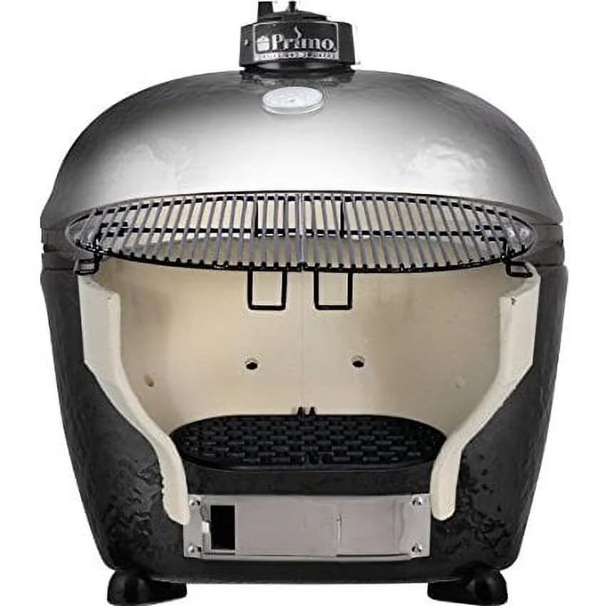 Compact Smoker with Oval XL - Ceramic Black Jack - Standard Series Model 94543D
