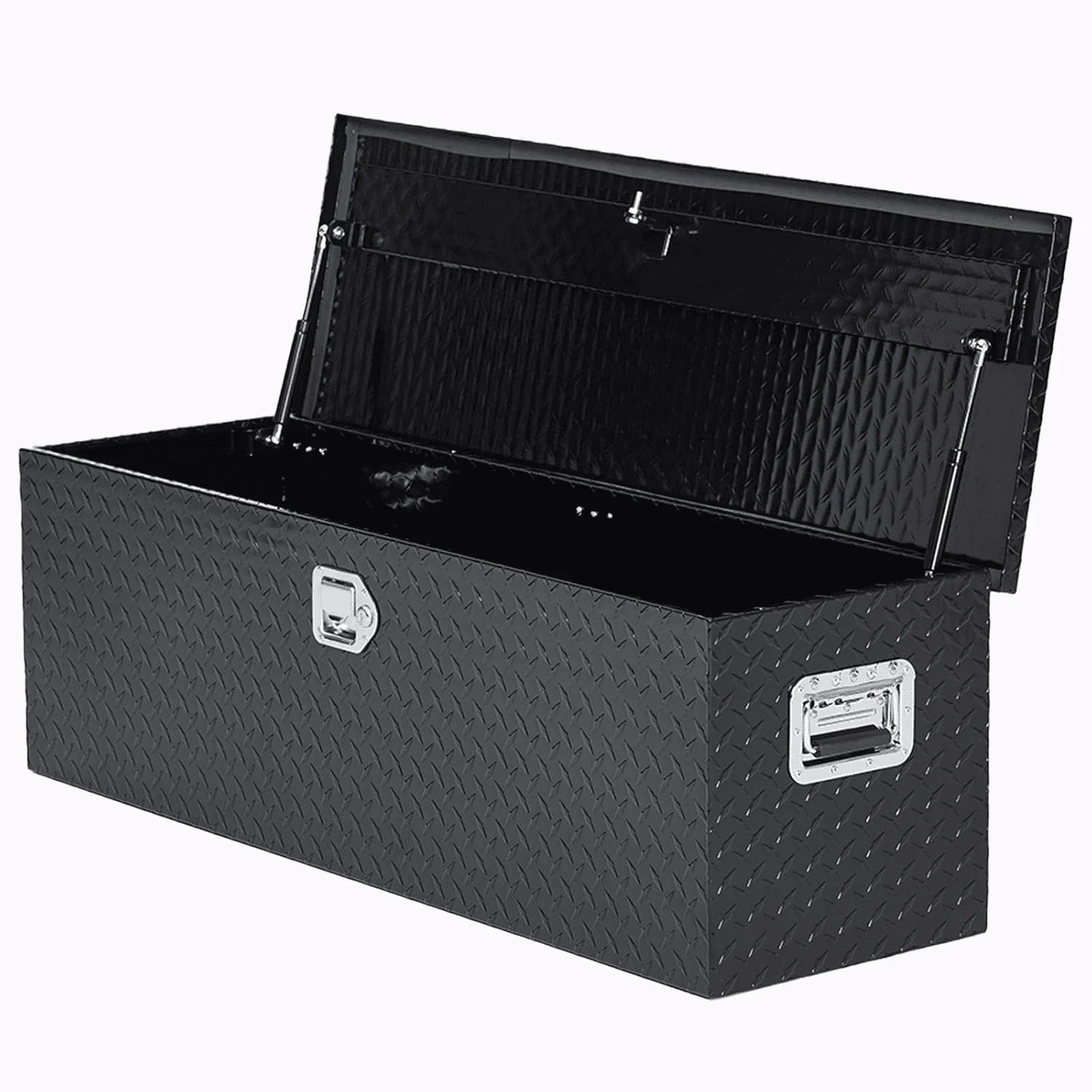 Durable Toolstorage with Waterproof, Aluminum Truck Tool Box - Aluminum Black for Rv Model 7B5391