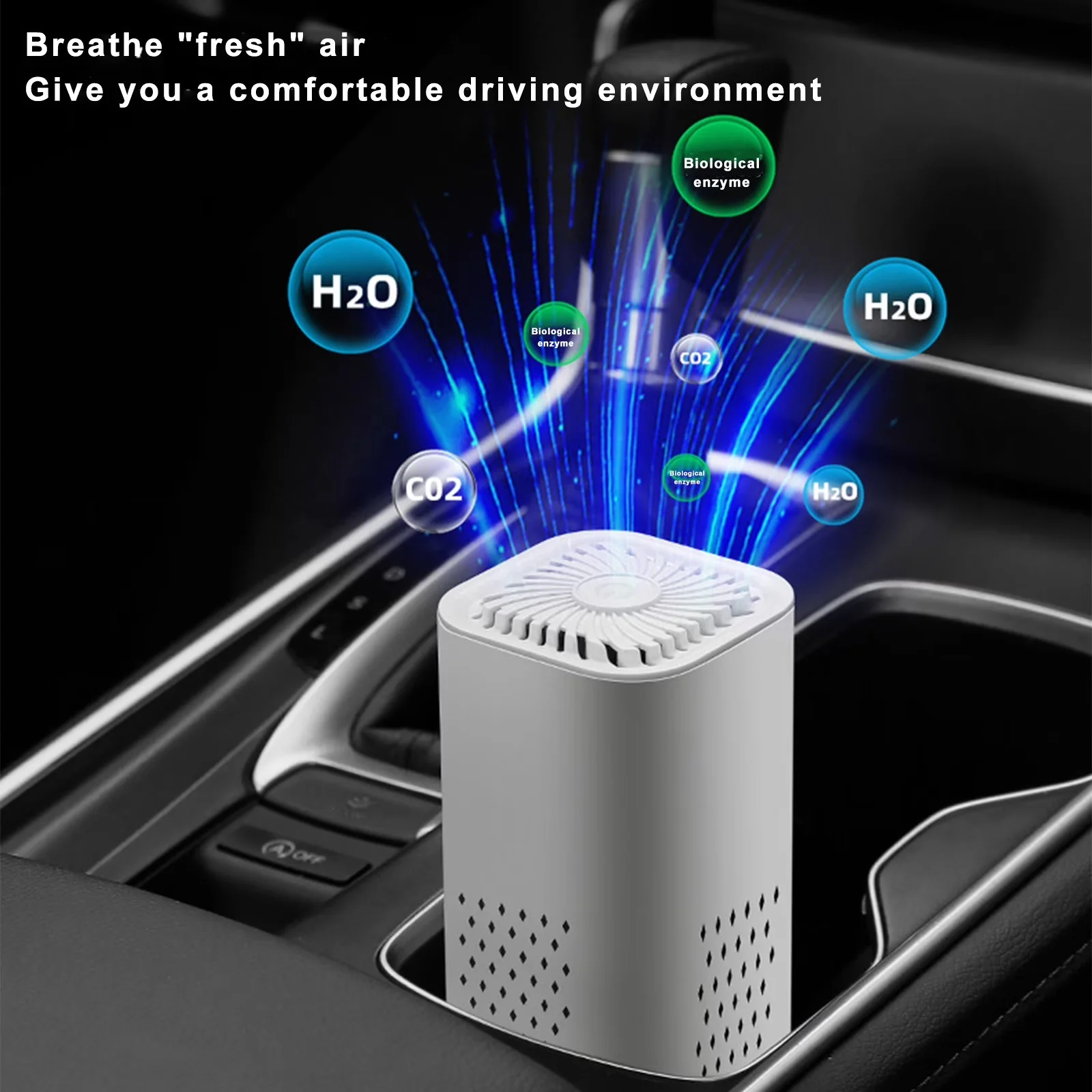 Premium Air Purifier with Smart Technology Capable, Washable Filter, air purifiers for allergies and asthma - Model 7509CE