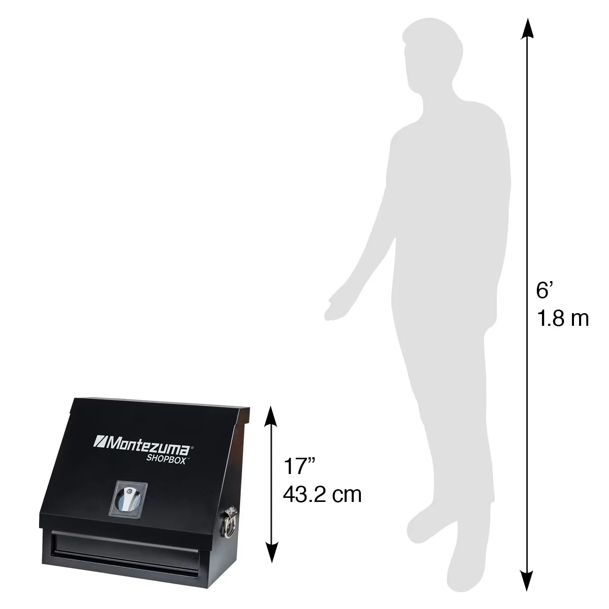 Toolstorage Classic with Storage, Combo 18" ™ - Black Steel SB180DB-2 for Multiple Applications Model 52DB66