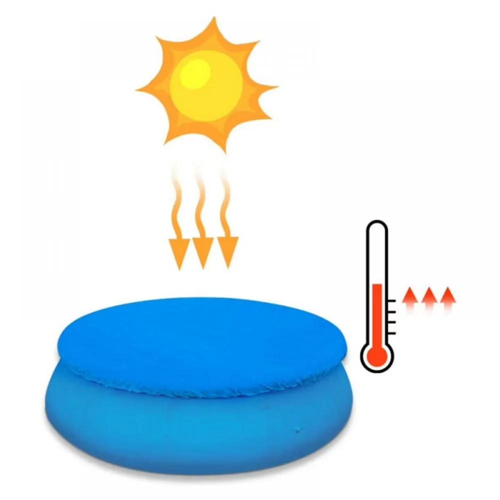 Classic Inflatable Pool with Uv Resistant, Dust-proof Hood Protector - Blue Model CA60D7