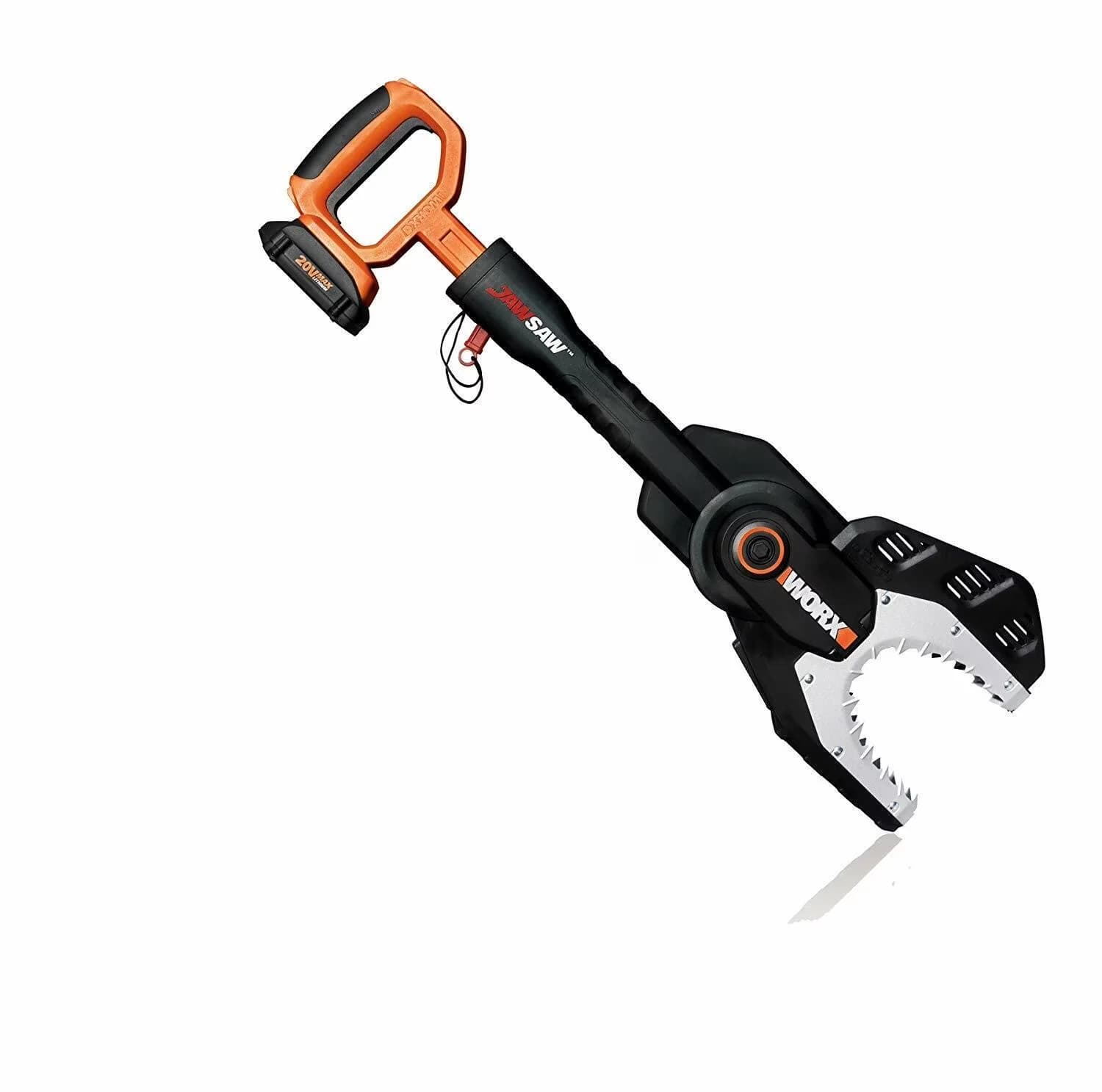 Versatile Chainsaw with Battery, 20V - Orange WG320 - Sleek Profile Model FA5809