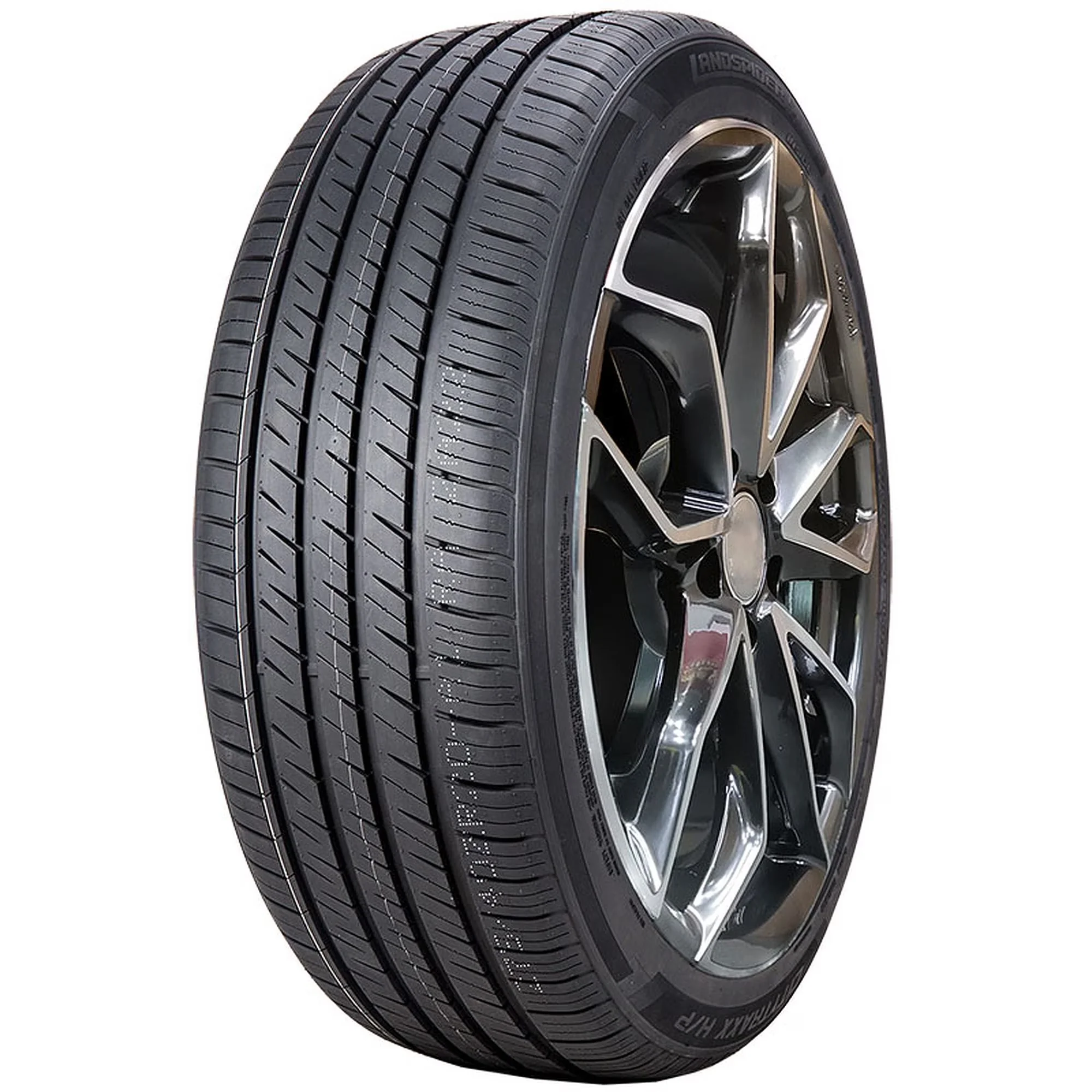 Premium Car Tire with 96W, Fits Multiple Makes And Models, Black sidewall - Model 613E8A