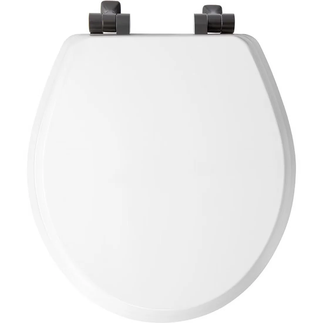Reliable Toilet Seats And Lid with Easy To Install, Decorative, Hardware Included - White Wood Model 4B96E3