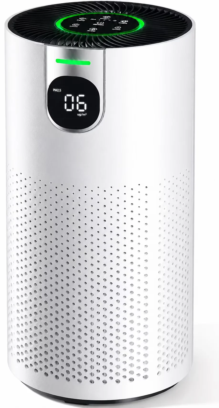 Air Purifier Innovative with Variable Speed, Smart Technology Capable - White for Home, Large Model 48EA87