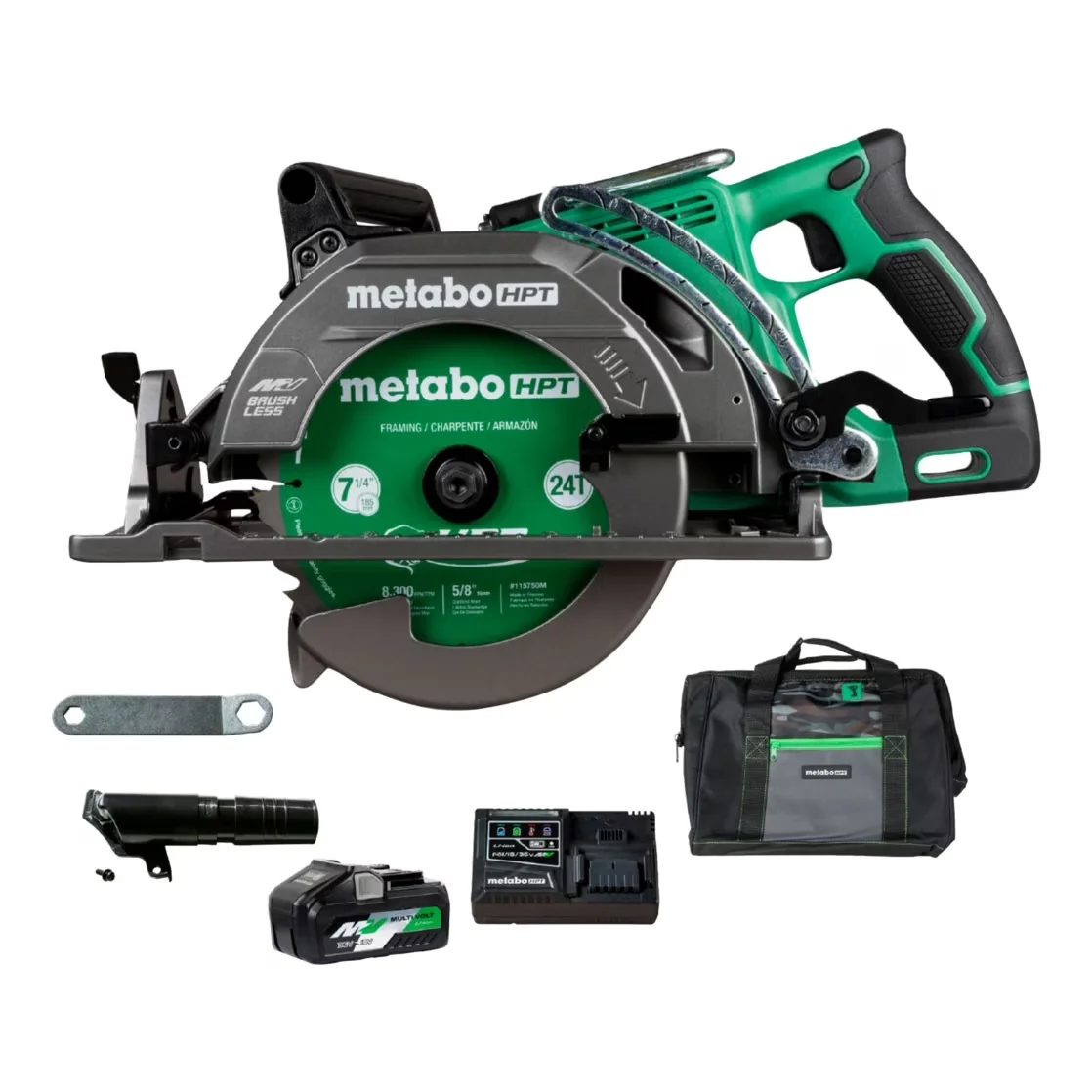 Modern Power Saw with Battery, 36V, 36V Cordless Circular - Multicolor Model 10605D
