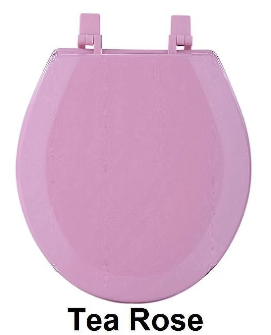Toilet Seats And Lid Durable with Easy To Install, Fits all standard size fixtures - Wood Pink Model CEAAF3