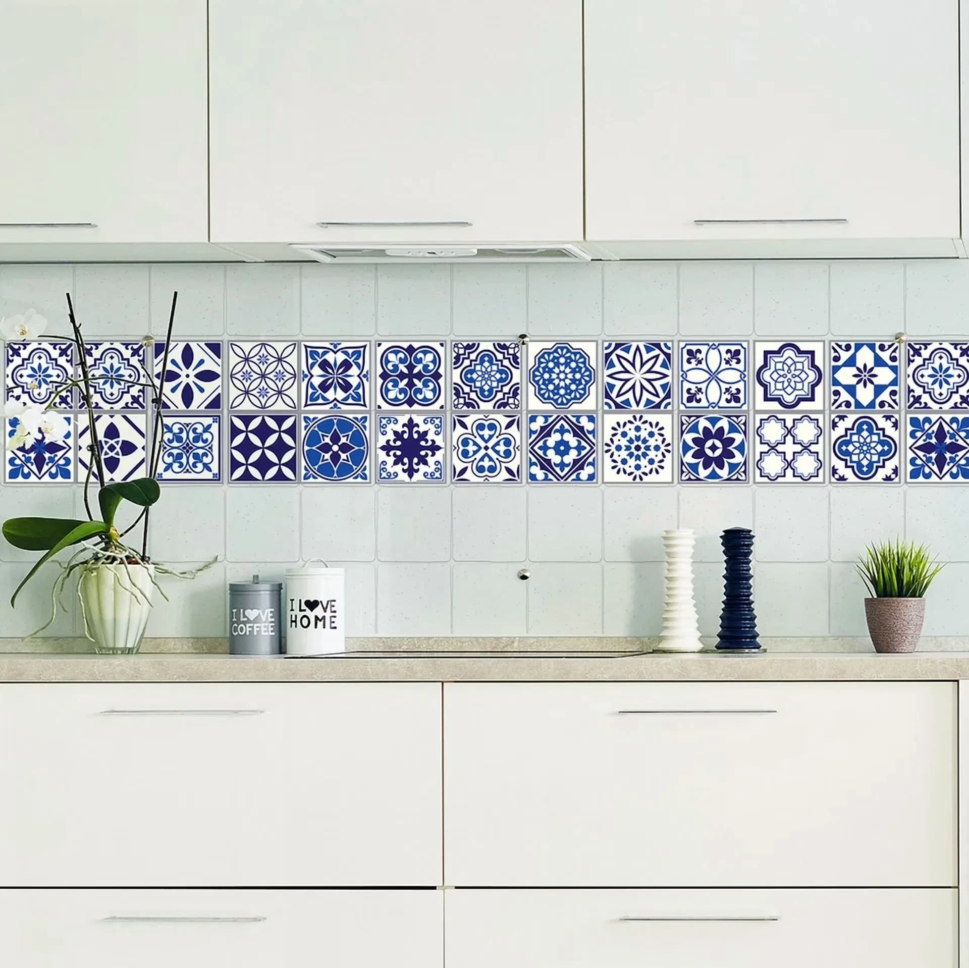 Premium Kitchen Renovation - Blue 24Pcs - Long-Lasting Performance Model 19DF6E