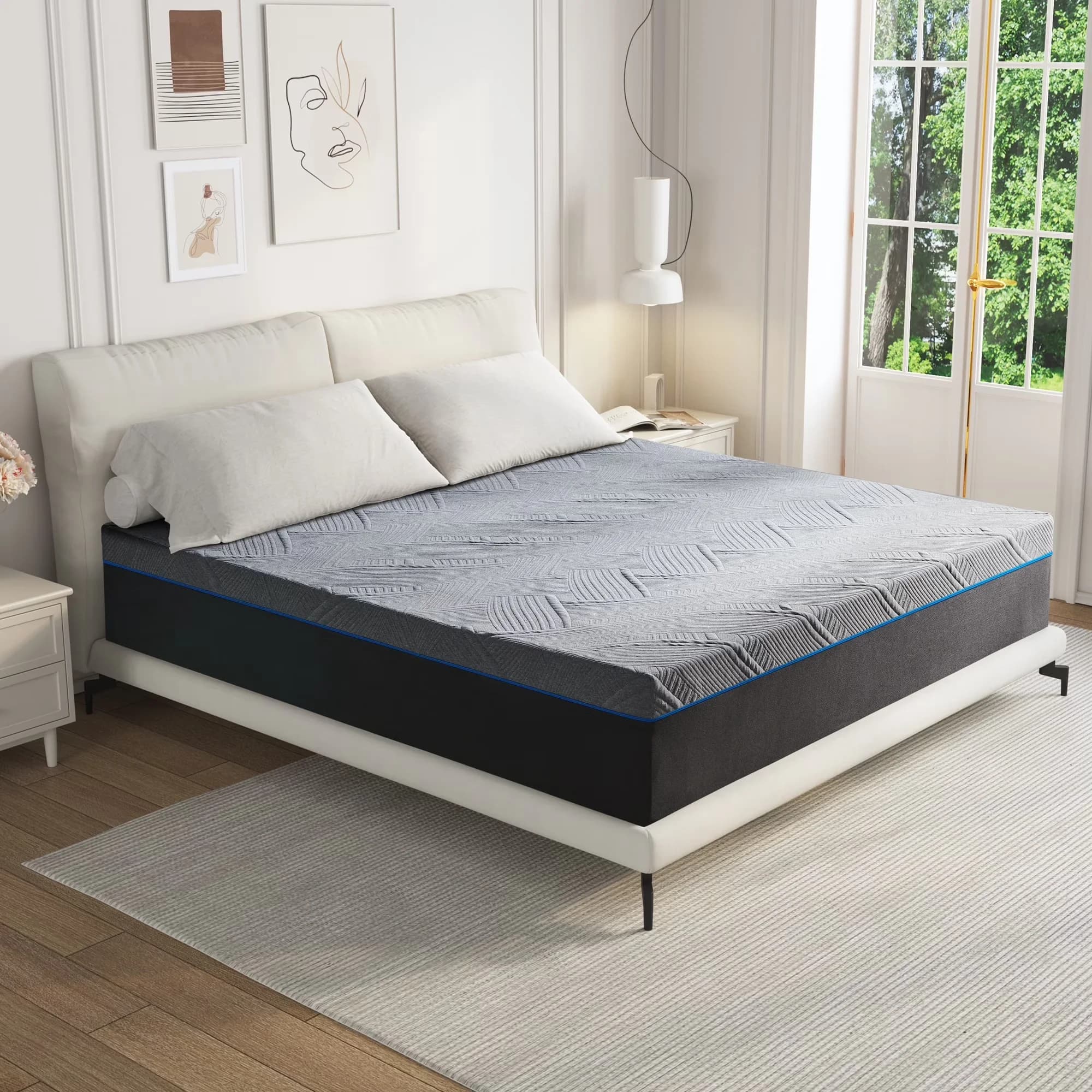 Compact Mattresses Accessory with Mattress-In-A-Box, Queen Mattress - Memory Foam Model D82D82