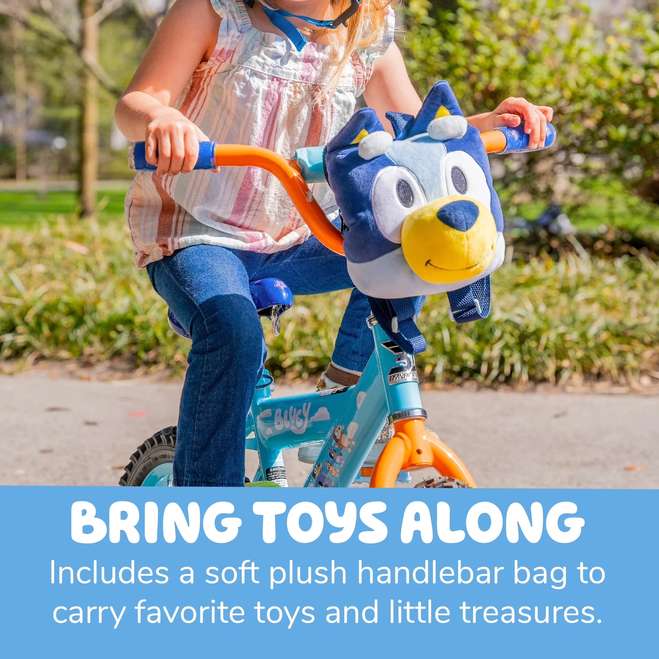 Reliable Kids Bike with Adjustable Seat, Training Wheels, Steel Frame - Blue Model 40818C