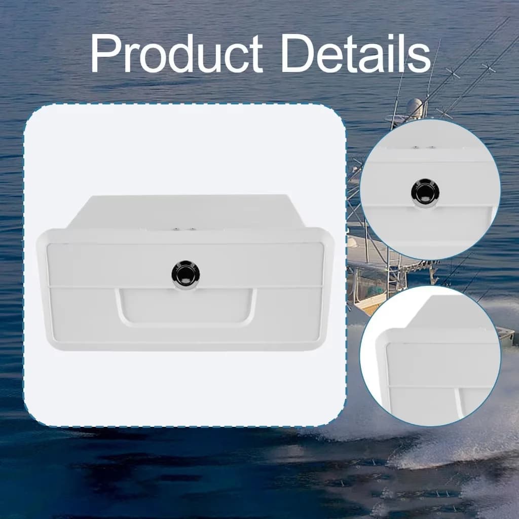 Classic Toolstorage with Led Lighting - Abs White Boat - Premium Collection Model 7DCCAA