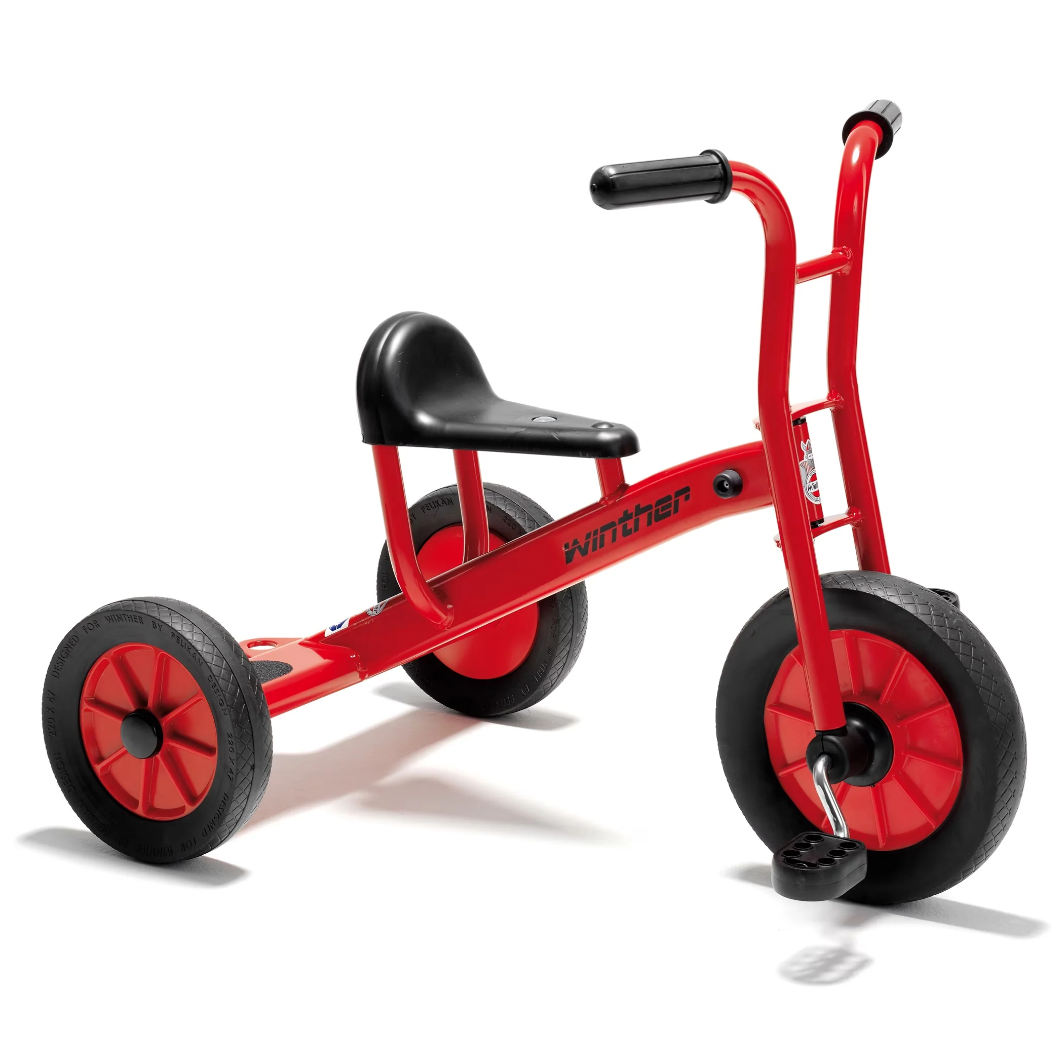 Essential Kids Bike with Adjustable Seat, ® Viking Tricycle, Medium - Red Model E4047E
