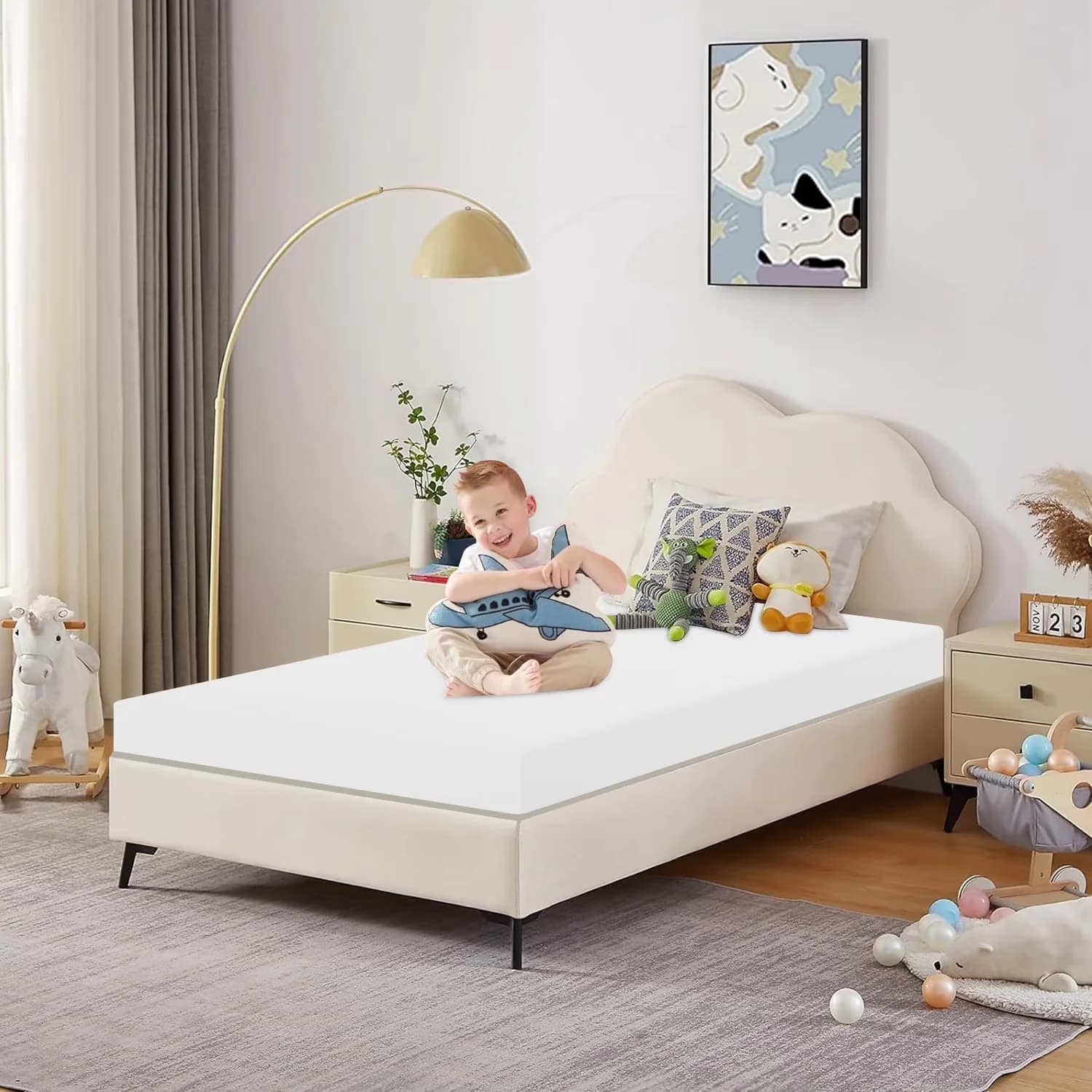 Mattresses Accessory Stylish with Cool and breathable, Suitable for various bed frames - Memory Foam Model FD86AC