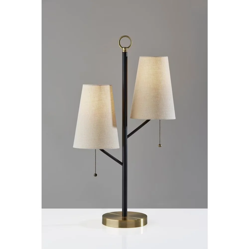 Floor Lamp Efficient with Incandescent, Standard Lamps, Modern - Brass Black, Gold Model 1CB15F