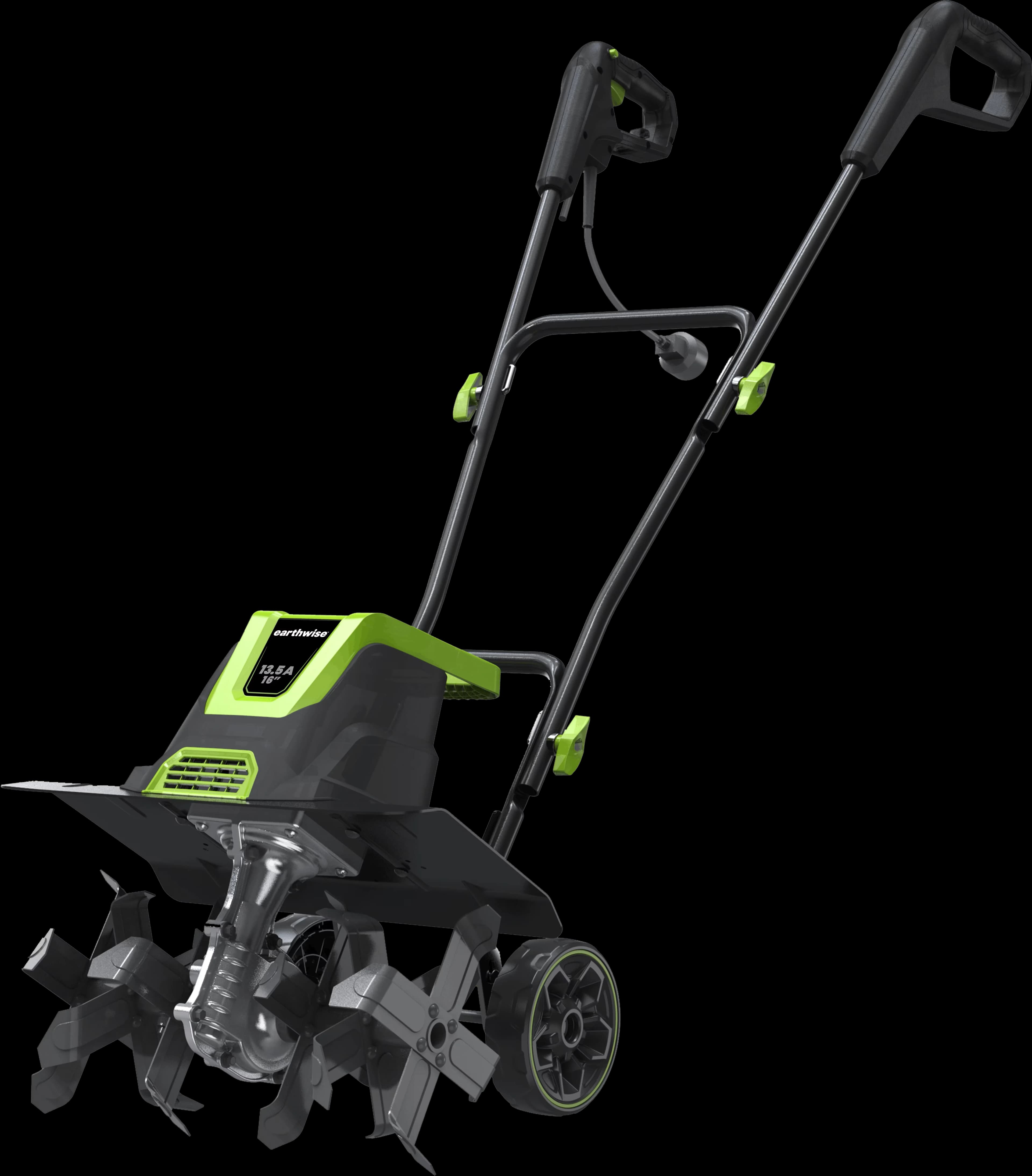 Trillers Cultivator Innovative with Adjustable Rear Wheels, Garden Soil - Model 57732B