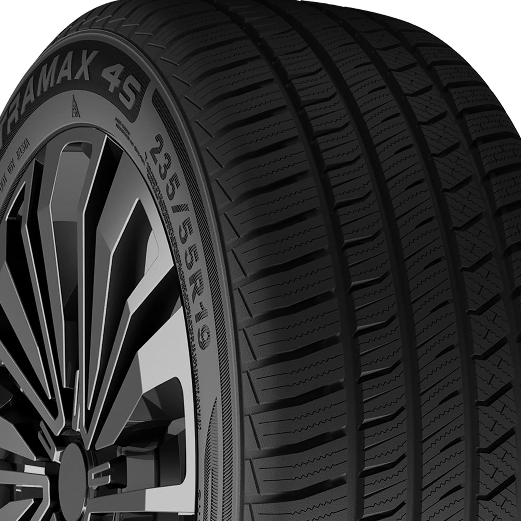 Car Tire Efficient with 100V, Fits Multiple Makes And Models, Sidewall style: Black Sidewall - Model CC87EC