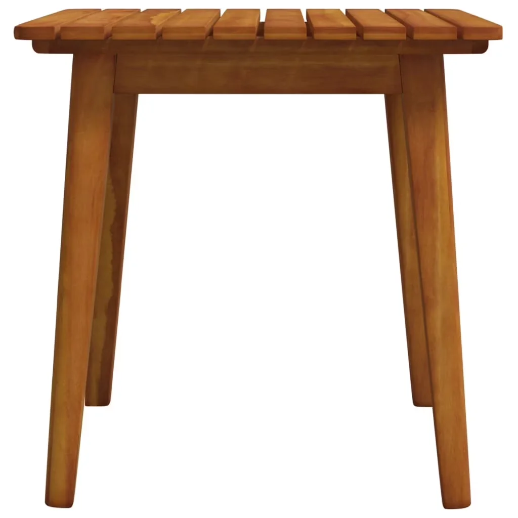 Efficient Patio Dining Set with Weather-Resistant, 3 Piece Bistro Solid Acacia Wood, Delivery contains: - Multicolor Model 21CFAF