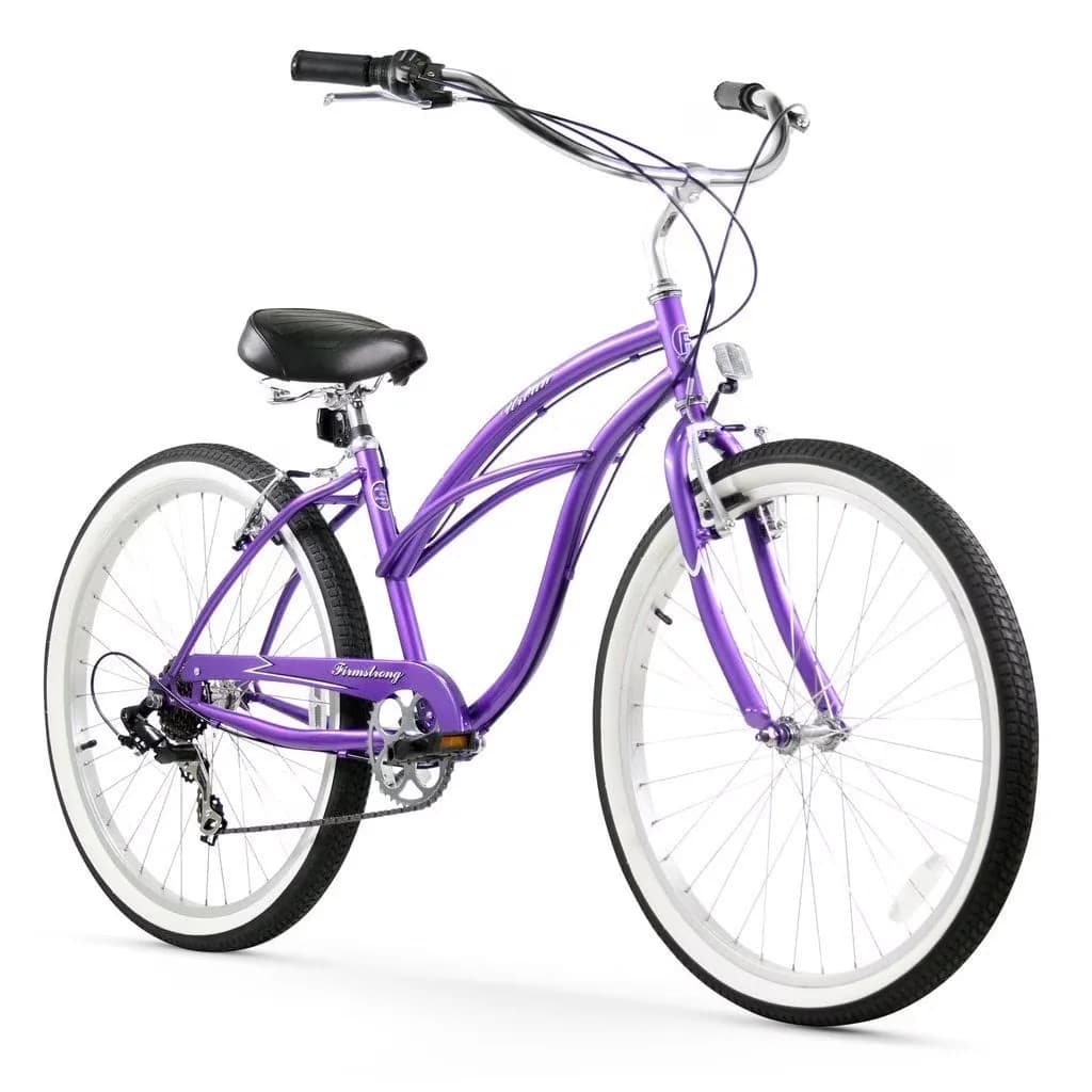 Cruiser Bike Stylish with Lightweight, Women's, Urban Lady - Purple - Essential Collection Model 900FB9