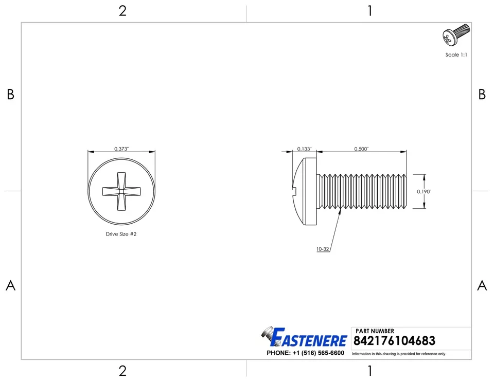 Professional Fastener - 10-32 - Professional Series Model 3A265F