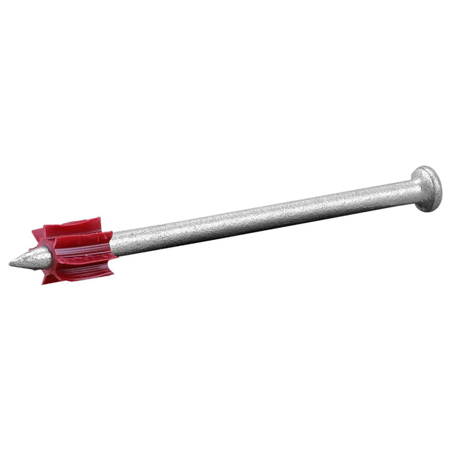 Durable Fastener with Rust And Corrosion Resistant, Easy-To-Use, High Holding Power - Steel Metallic / Red Model EA47F8