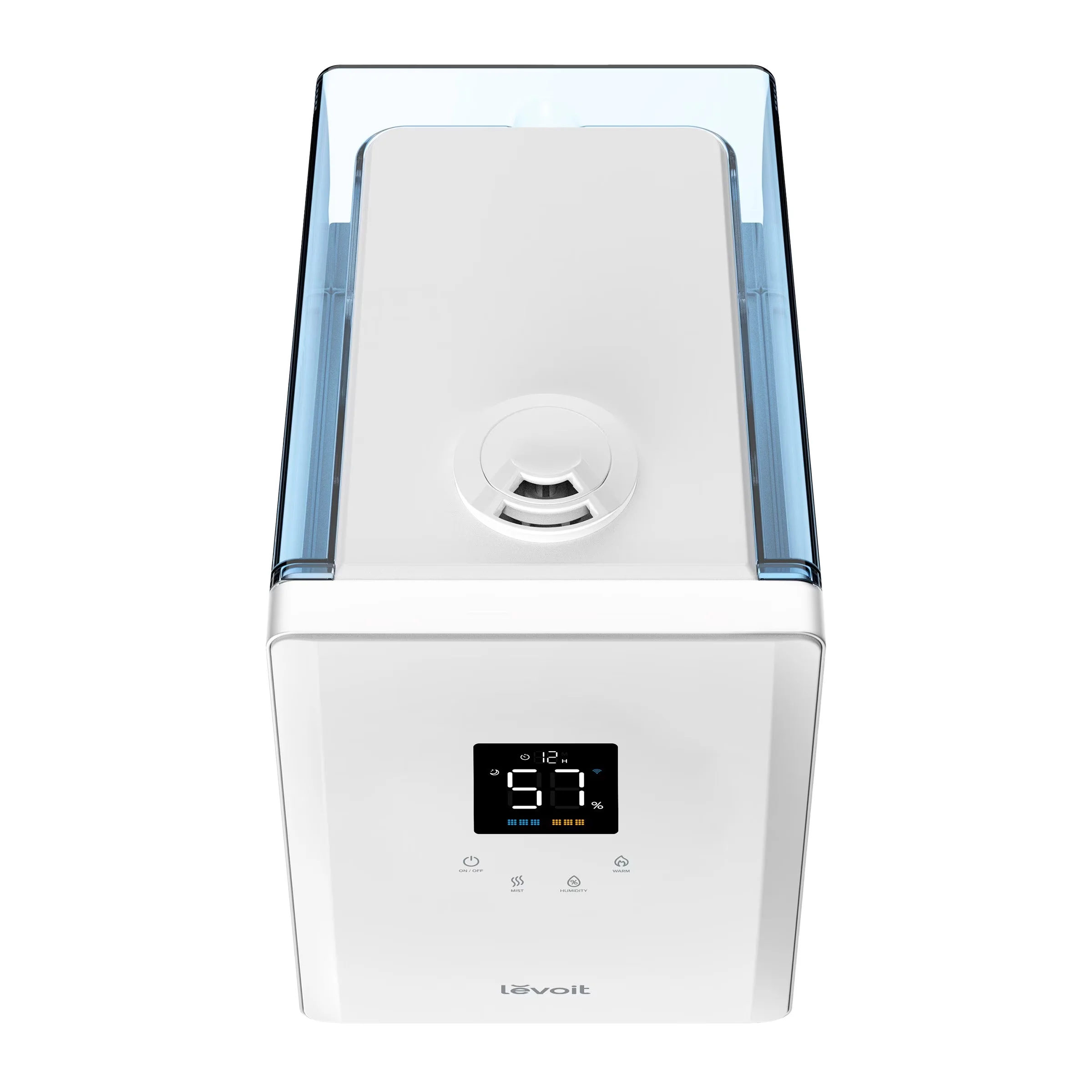 Modern Humidifier with Automatic Shut-Off, Remote Controlled, 3 aroma pads (1 pre-installed) - Model 11C544