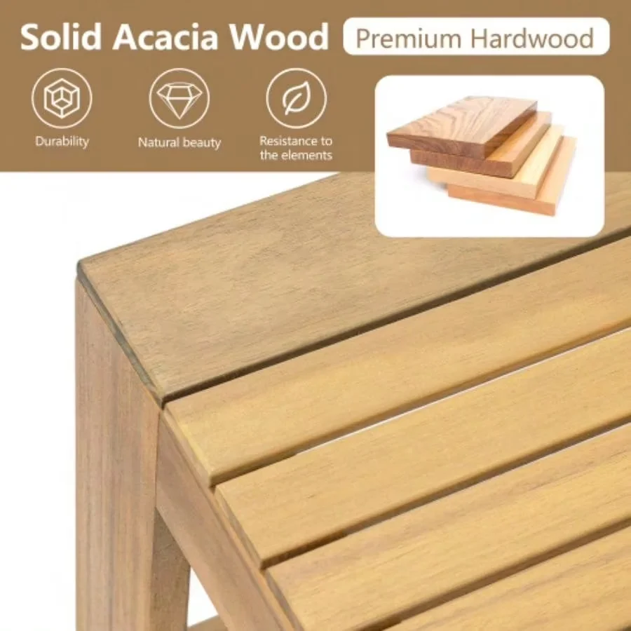 Reliable Outdoor Sofas Sectional with Approximate shipping weight: 76.50 lb., 3pcs Acacia Patio Sofa Set - Wood Gray,Beige,Teak Model 8B5BDD