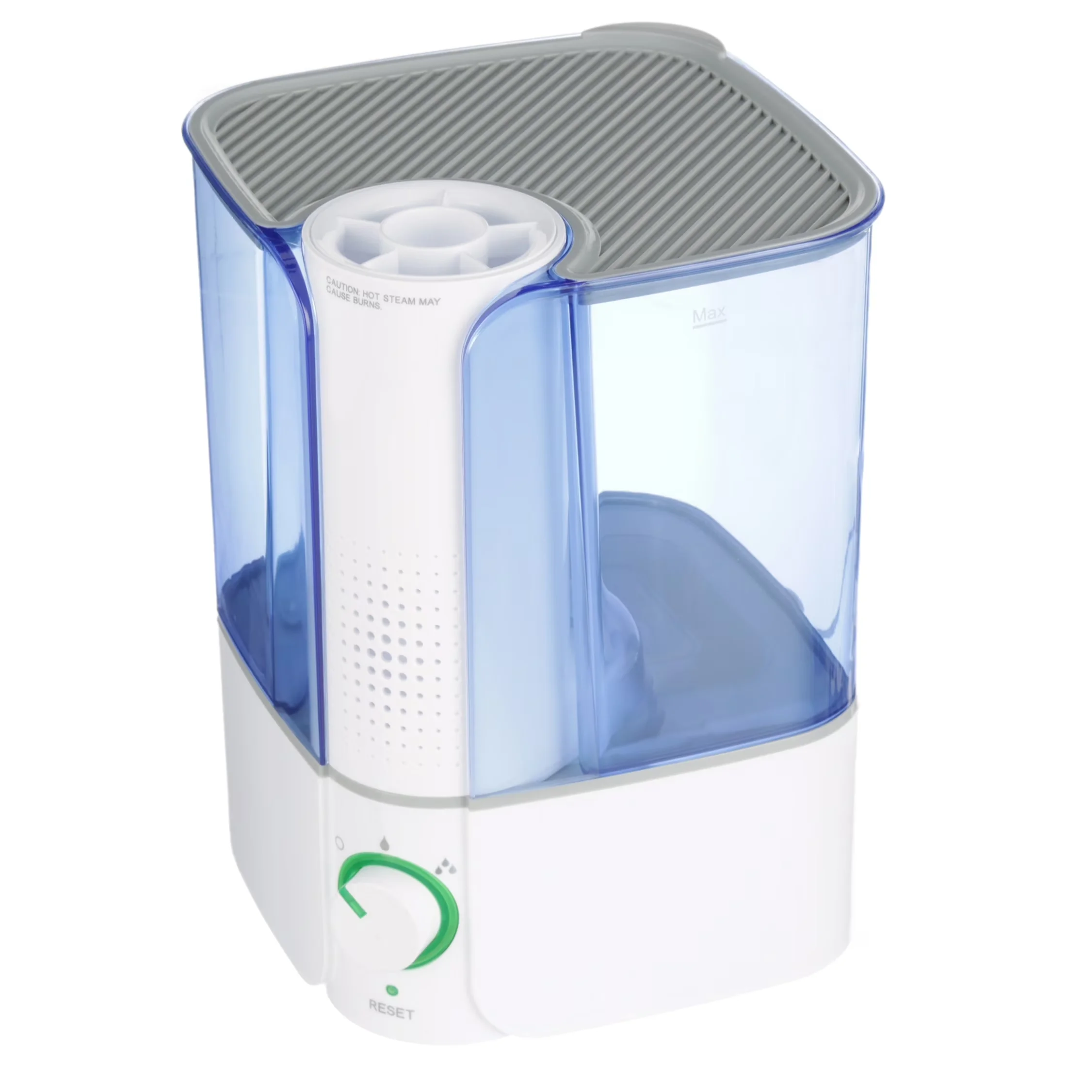 Modern Humidifier with Automatic Shut-Off, 1.3-Gallon Warm Mist - Blue Model 33411E