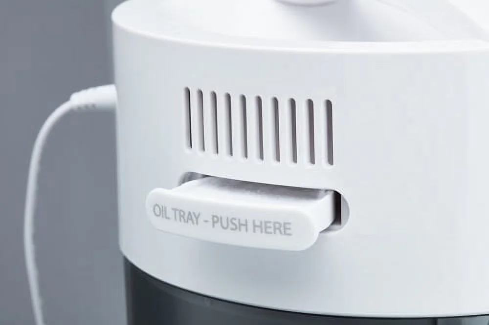 Humidifier Professional with Oil Diffuser, Automatic Shut-Off, Total Comfort UV-C Ultrasonic Room - White, Gray Model FD01B4
