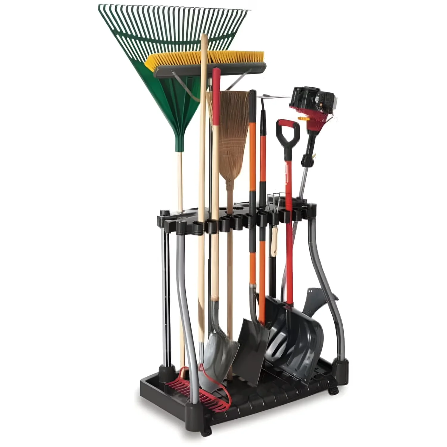 Durable Garage Storage Supply with Black, Deluxe Tool Tower - Plastic Gray Model C05587