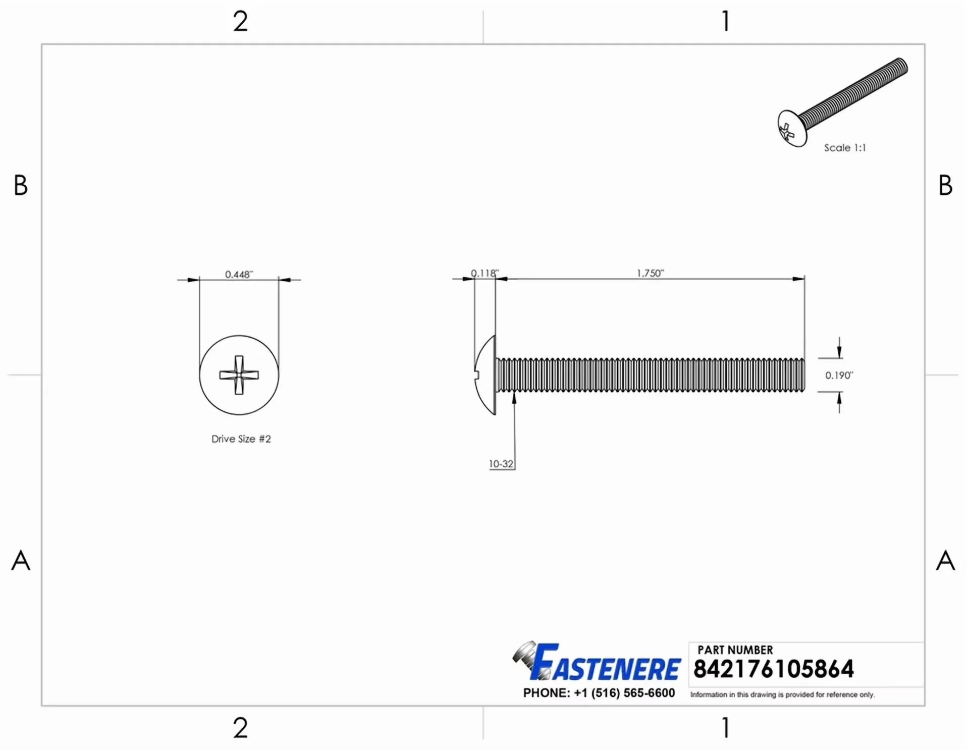 Innovative Fastener - 10-32 for General Purpose Model 157033