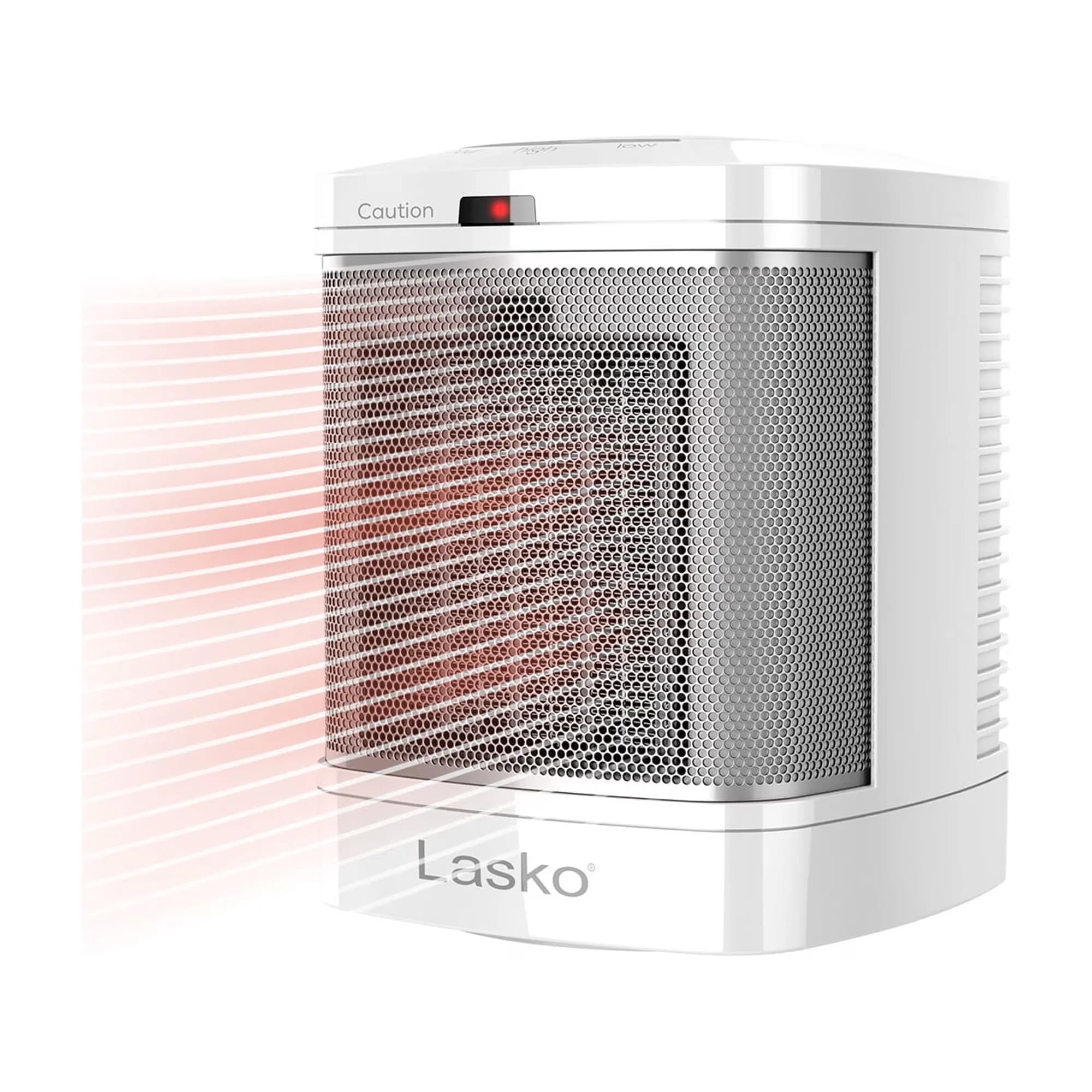 Portable And Electric Space Heater Innovative with 1500W, Automatic Shutoff - White Model BC077A