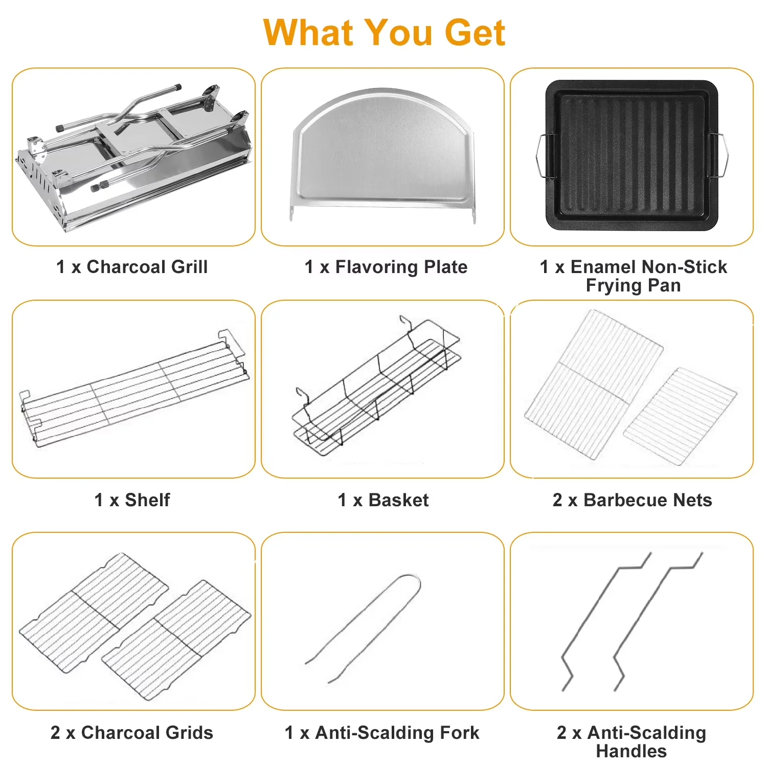 Reliable Flat Top Grill with Portable, Foldable - Stainless Steel Sliver Model AFD4B9