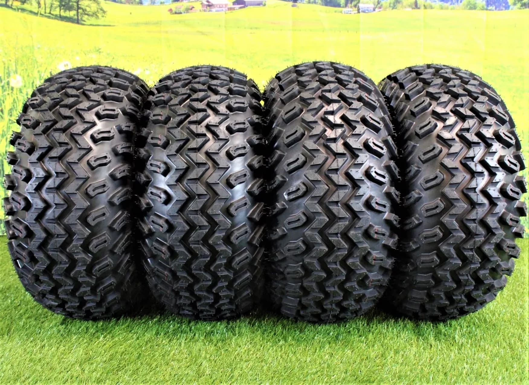 Reliable Golf Cart Tire with Construction Type: Rubber and Steel, Vehicle Type: Golf Cart - Model 5BC0B1