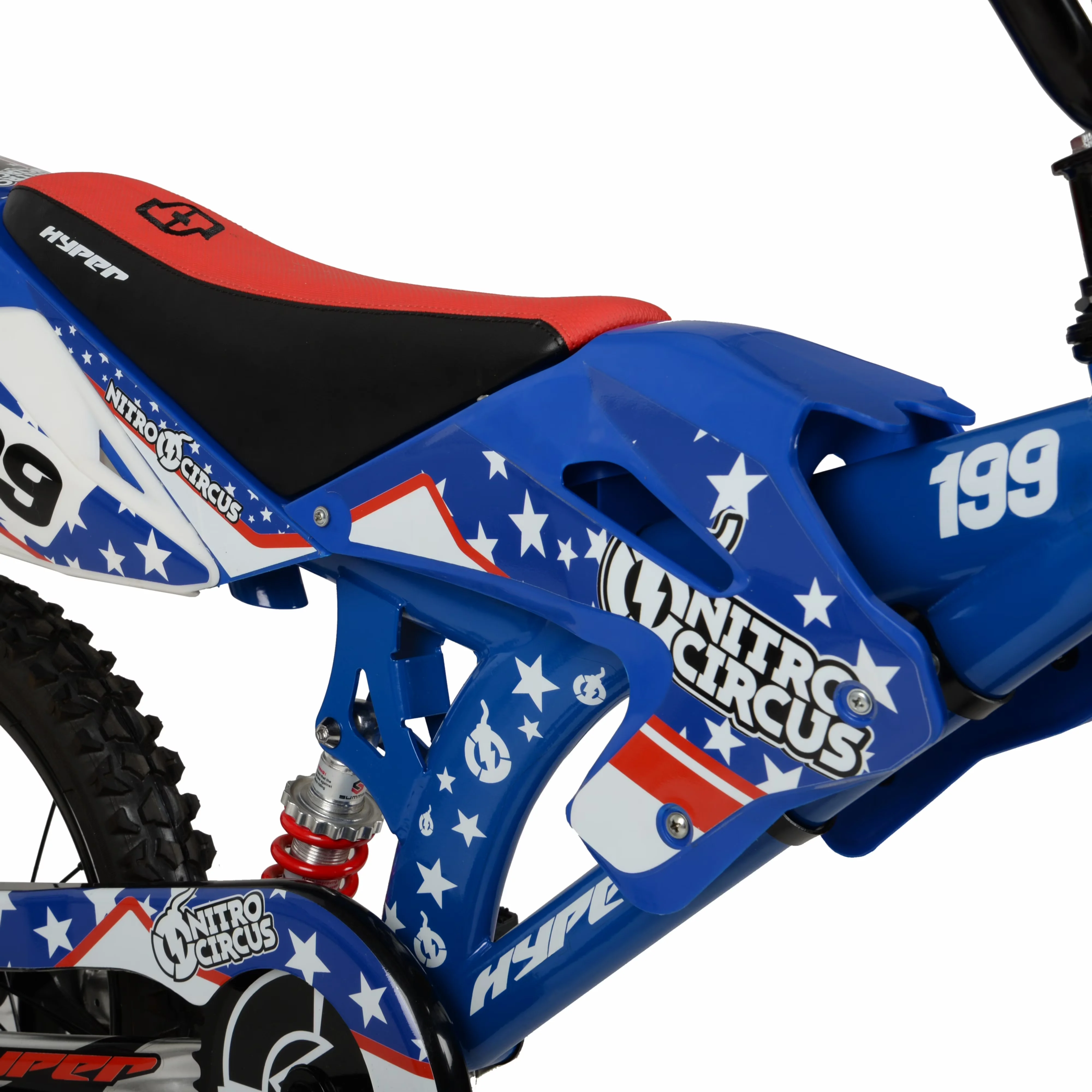 Kids Bike Stylish with Adjustable Handlebar Height, Recommended Ages 4 to 8 years old - Blue Model BF8AA1