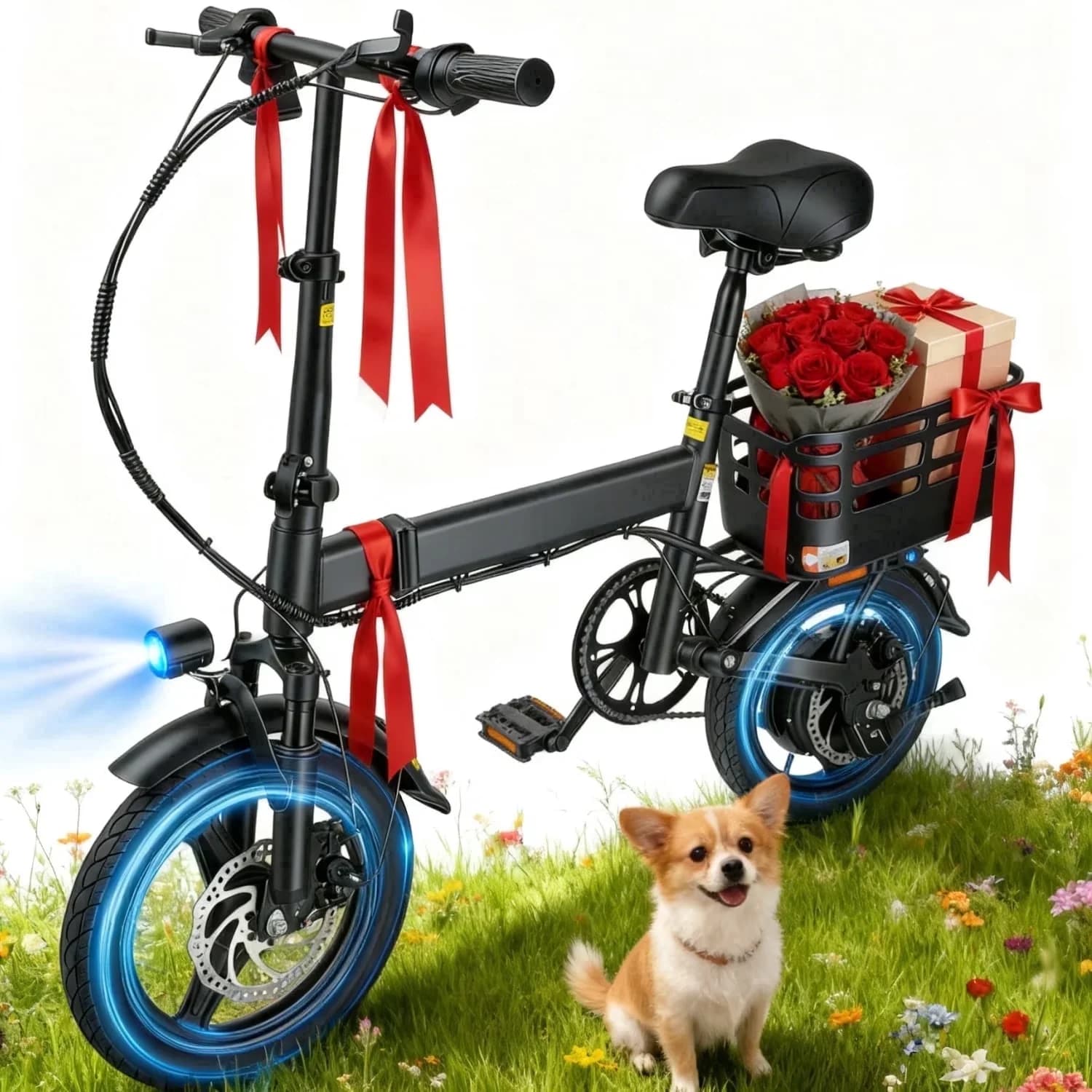 Innovative Electric Bike with Battery, 350W - 36V - Traditional Style Model 8A4211