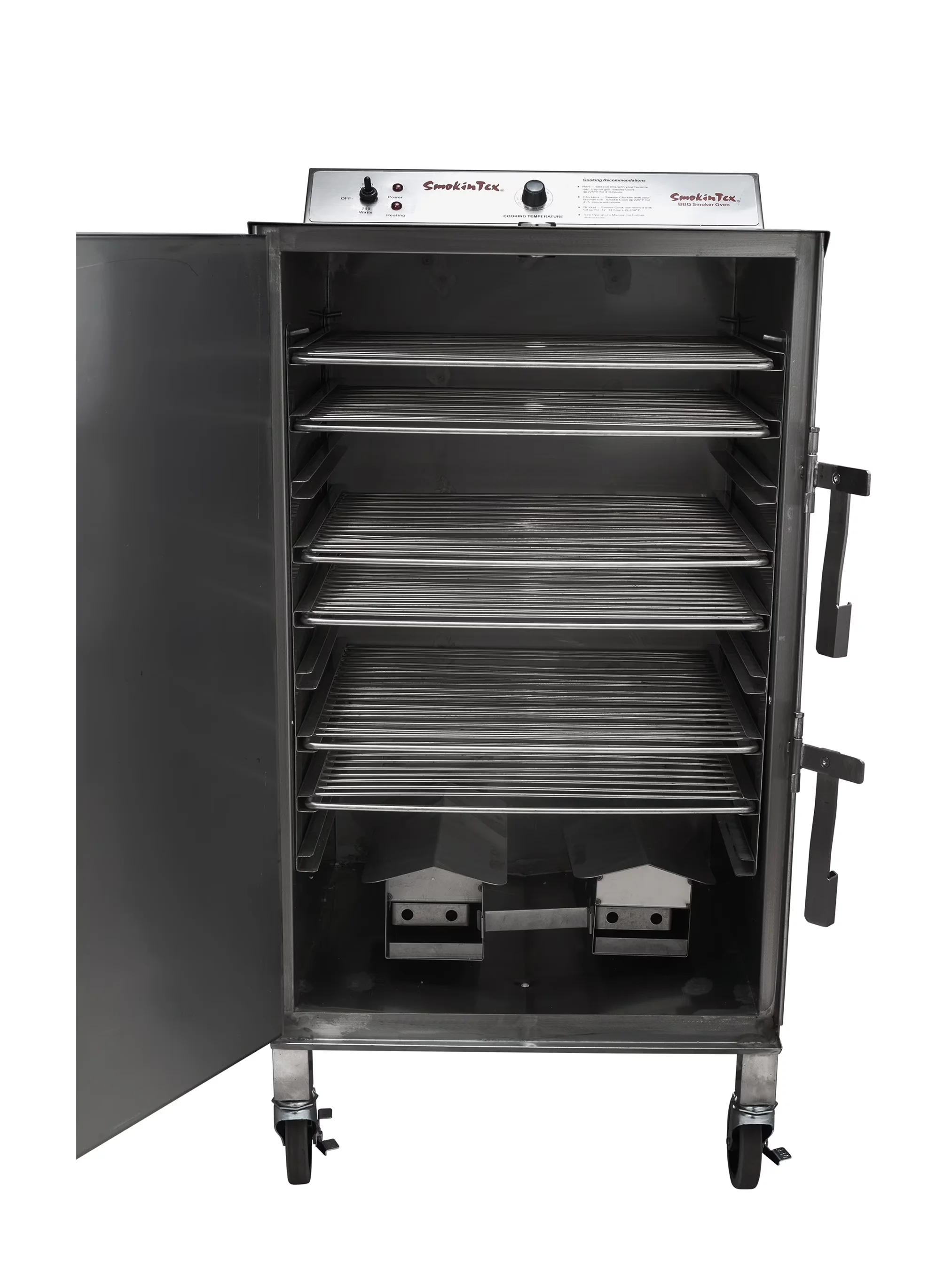 Smoker Modern with Large Capacity Stainless Steel - Stainless Steel Stainless Steel Model 6DA920