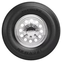 Reliable Trailer Tire with All-Weather, Speed Rating: L, Size: ST235/85R16/14 - Model 17A3E6